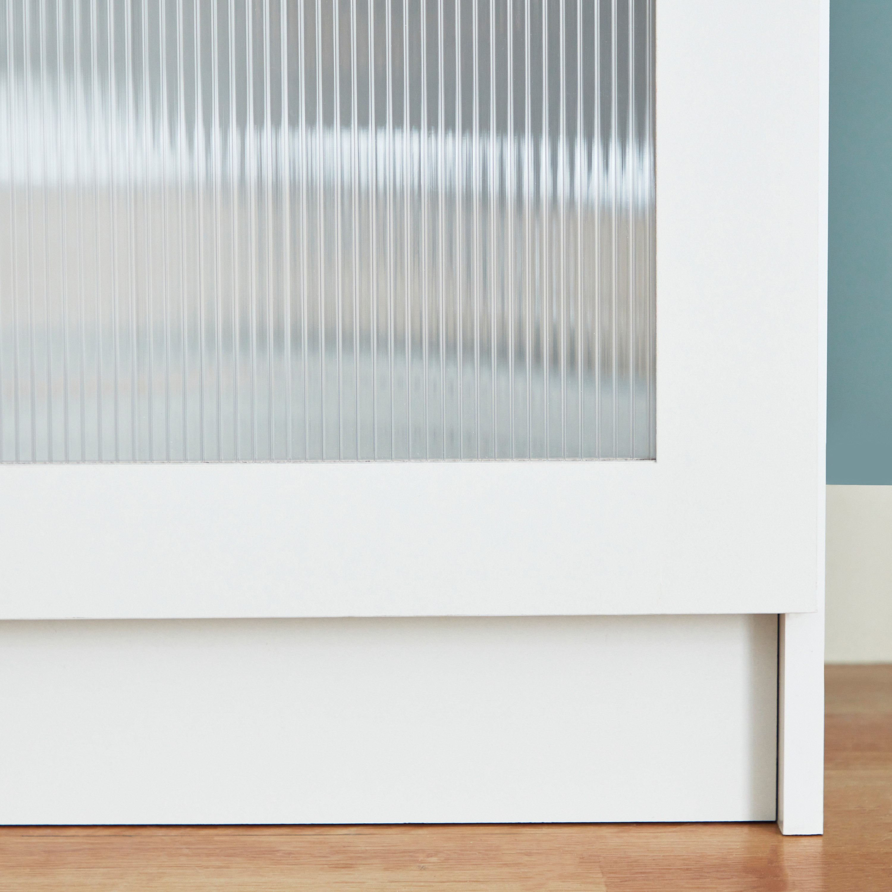 Frankfurt 6-Tier Multipurpose Bookcase Storage Unit with 2 Acrylic Doors-hbxfurniture-office-bookcases-image-10