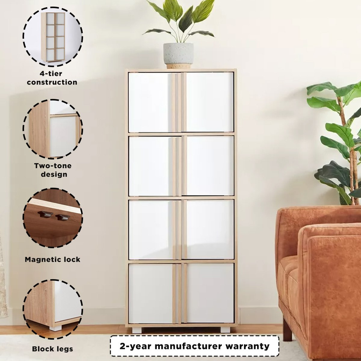 Alford Aspen 8-Door Storage Multipurpose Unit-hbxfurniture-office-bookcases-image-11
