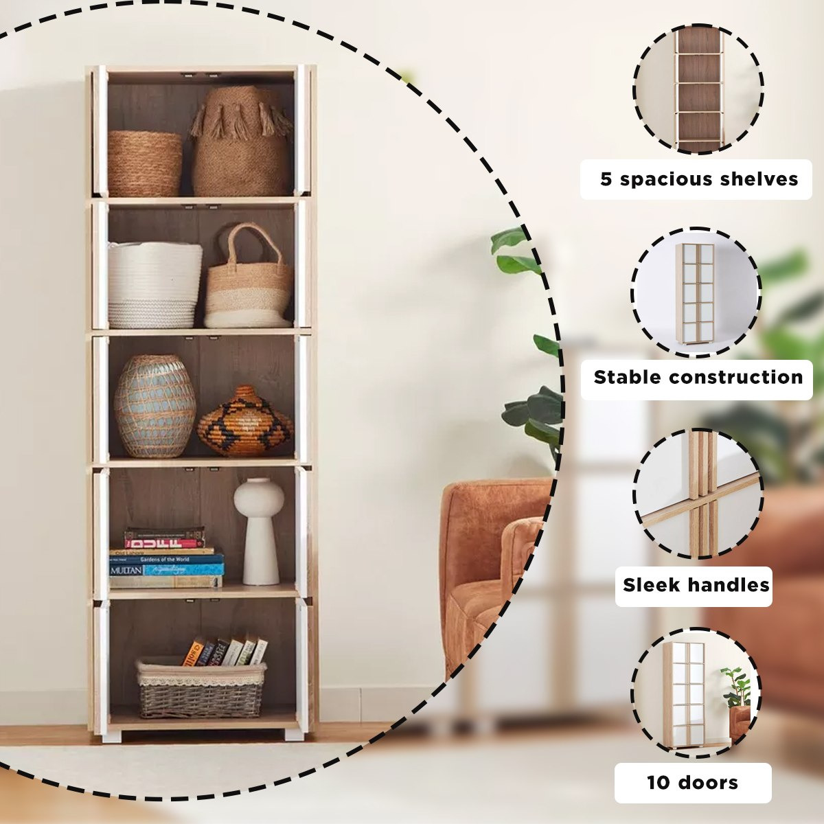 Alford Aspen 10-Door Multipurpose Storage Unit-hbxfurniture-office-bookcases-image-13