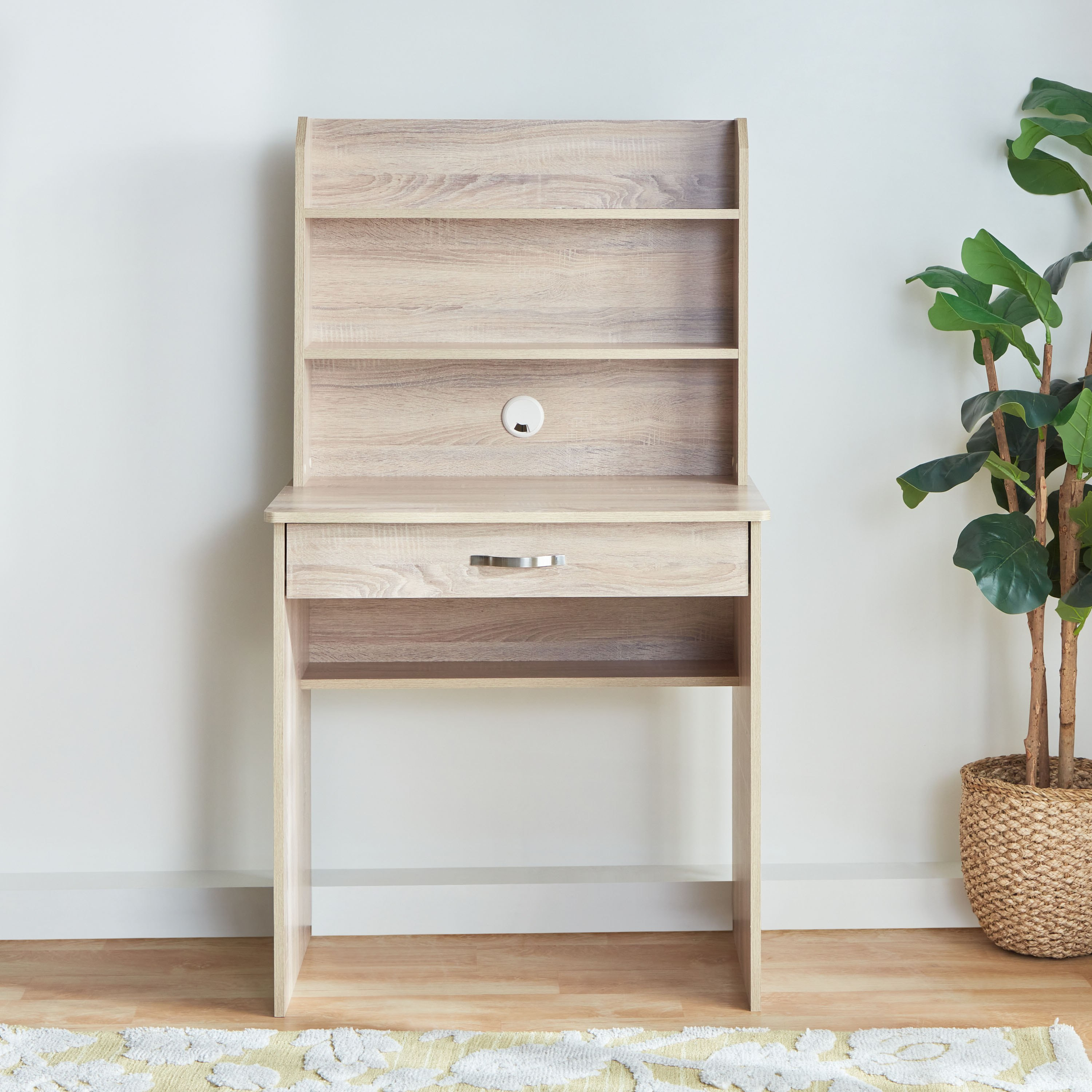 Jazz 1-Drawer Study Desk with Hutch-hbxfurniture-office-desks-image-3