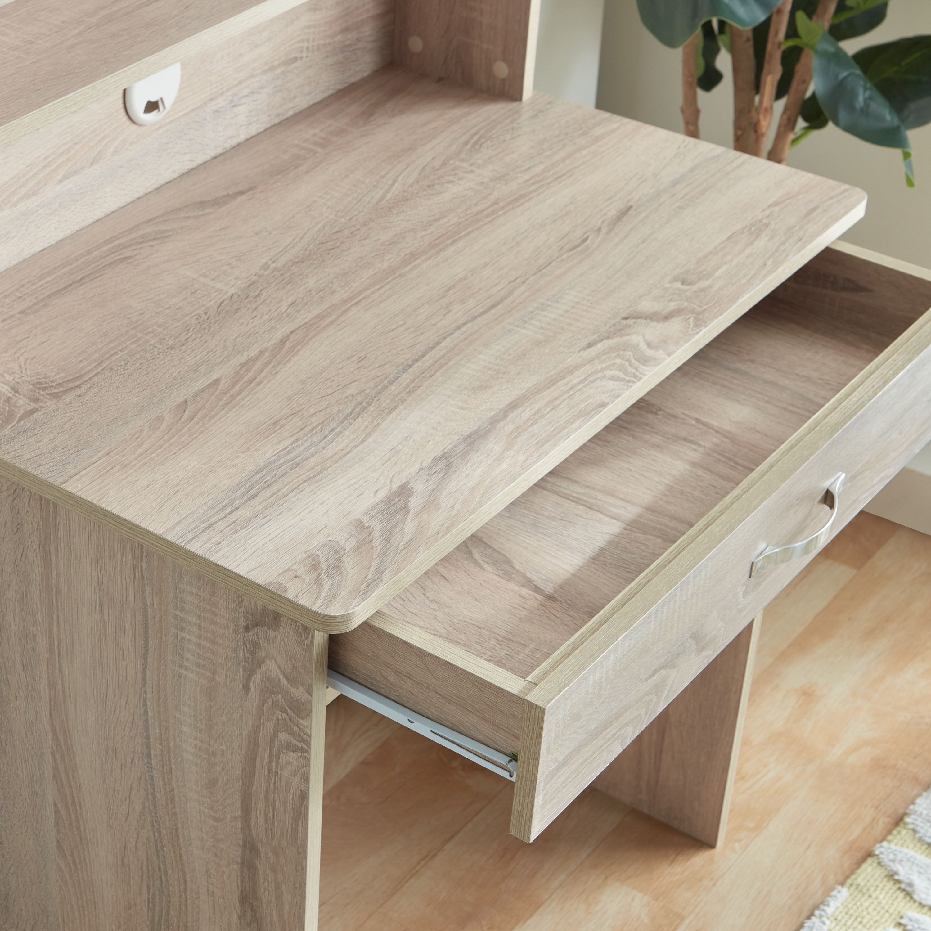 Jazz 1-Drawer Study Desk with Hutch-hbxfurniture-office-desks-image-6