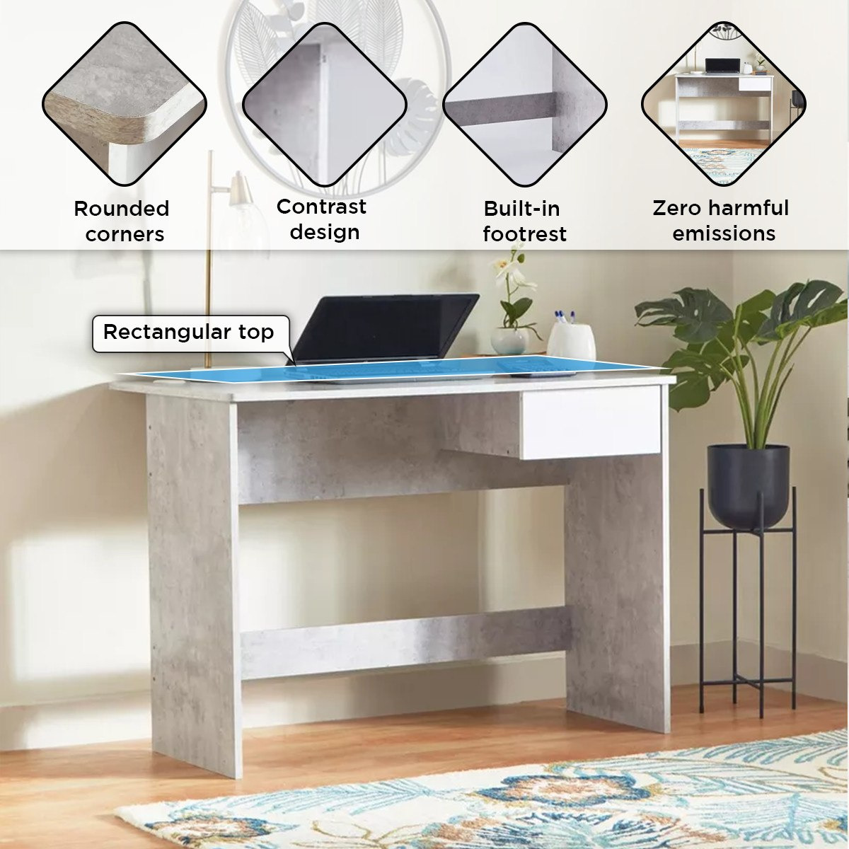 Alford Patara Large Study Desk with Drawer-hbxfurniture-office-desks-image-5