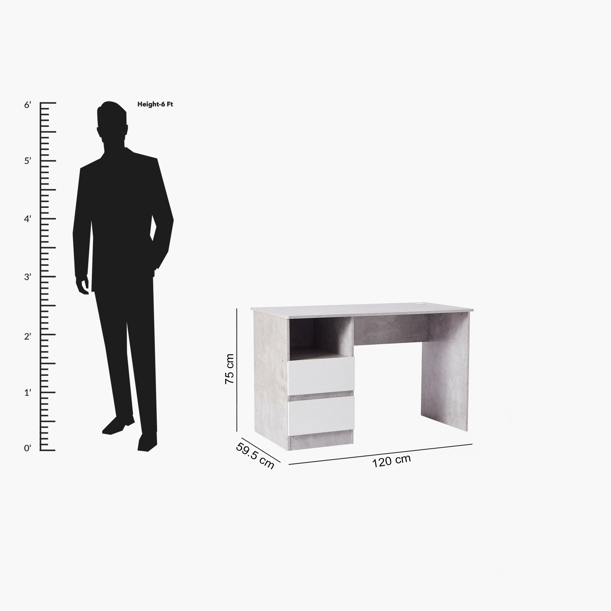 مكتب دراسة بدرجين من ألفورد باتارا-hbxfurniture-office-desks-image-10