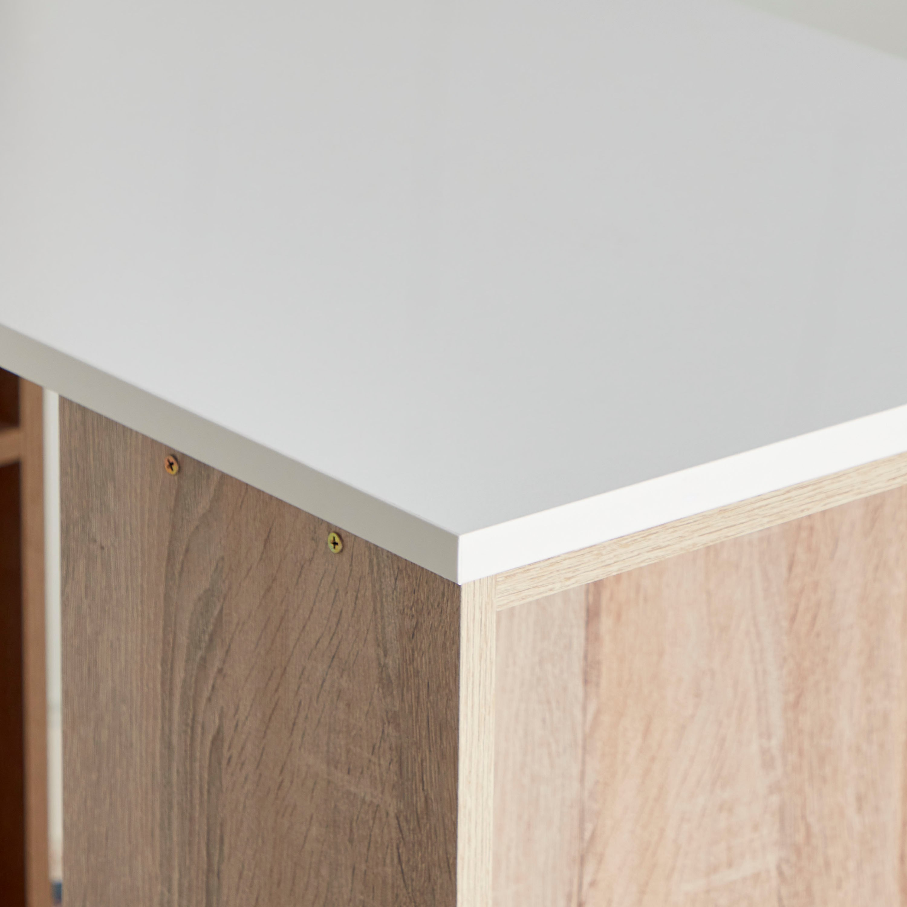 مكتب دراسة بسطح ميلامين مع خزانة كتب من أكسفورد-hbxfurniture-office-desks-image-3