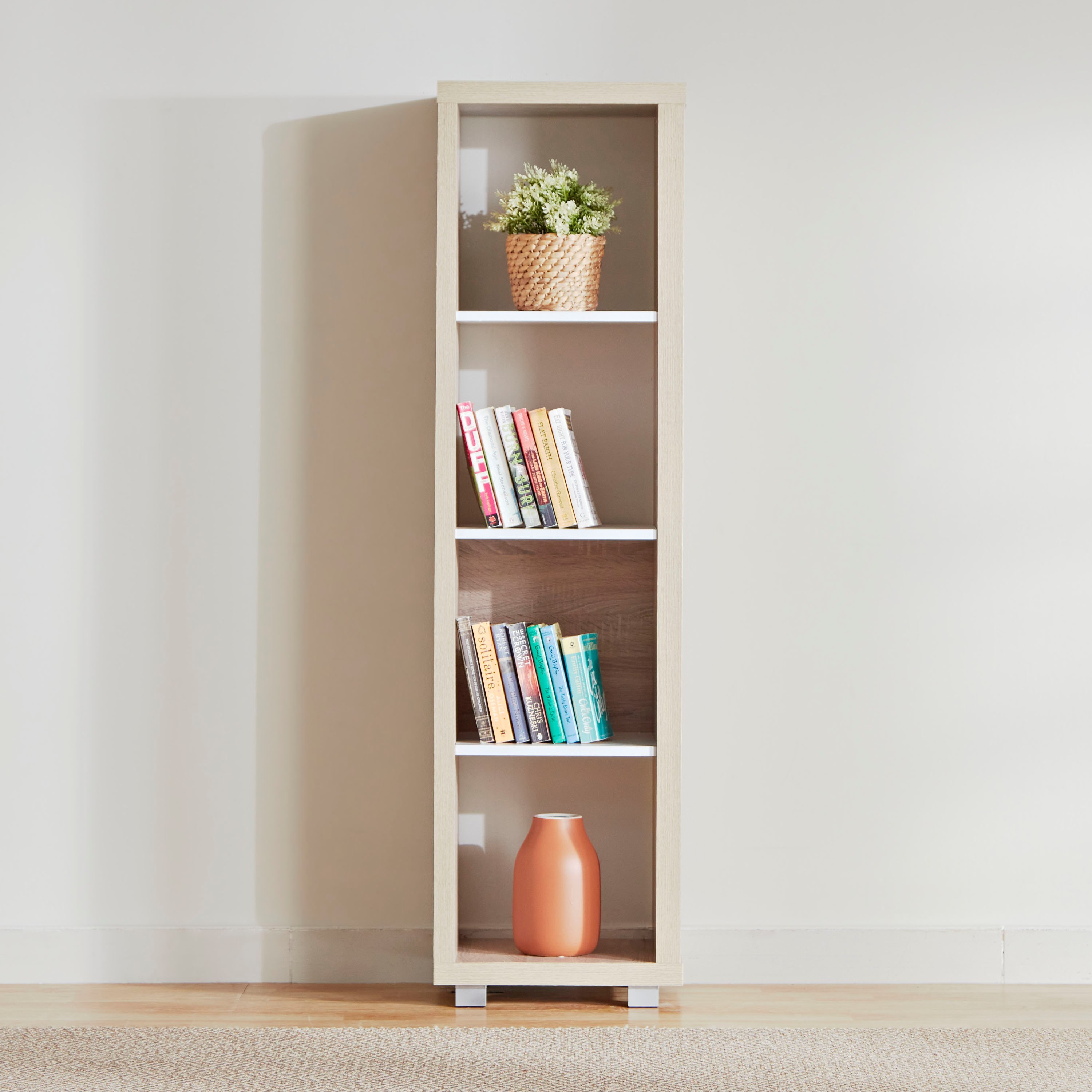 Alford Patara 4-Cube Divider Bookcase-hbxfurniture-office-bookcases-image-2