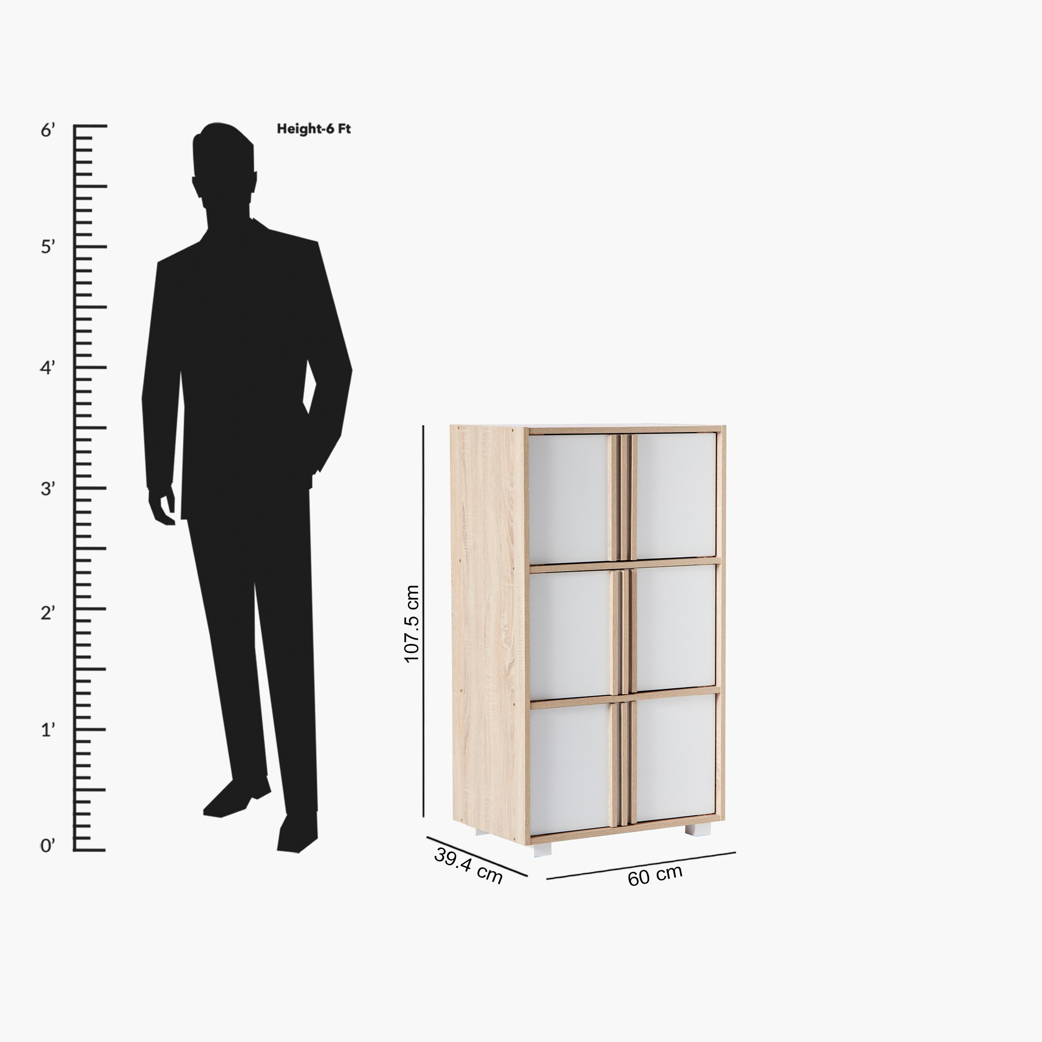 Alford Aspen 6-Door Multipurpose Storage Unit-hbxfurniture-office-bookcases-image-10