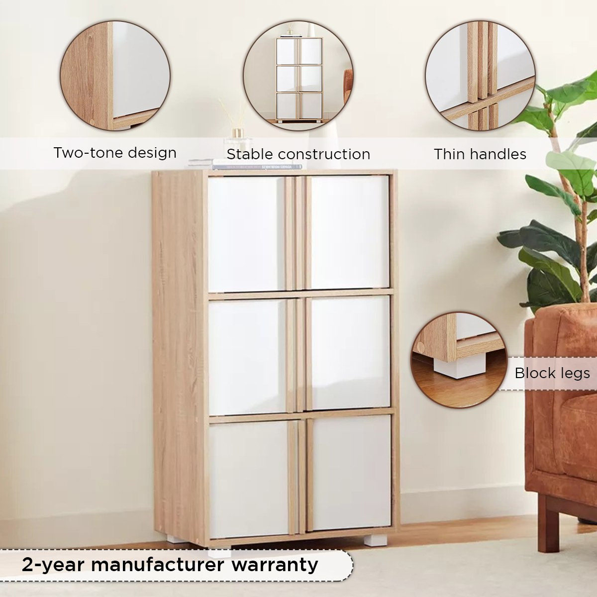 Alford Aspen 6-Door Multipurpose Storage Unit-hbxfurniture-office-bookcases-image-12
