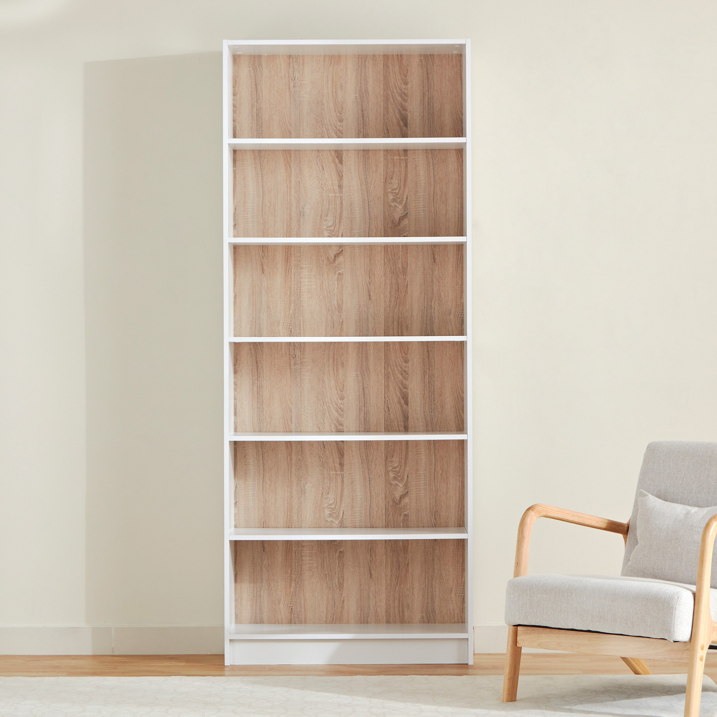 Alford Avian 6-Tier Bookcase-hbxfurniture-office-bookcases-image-3