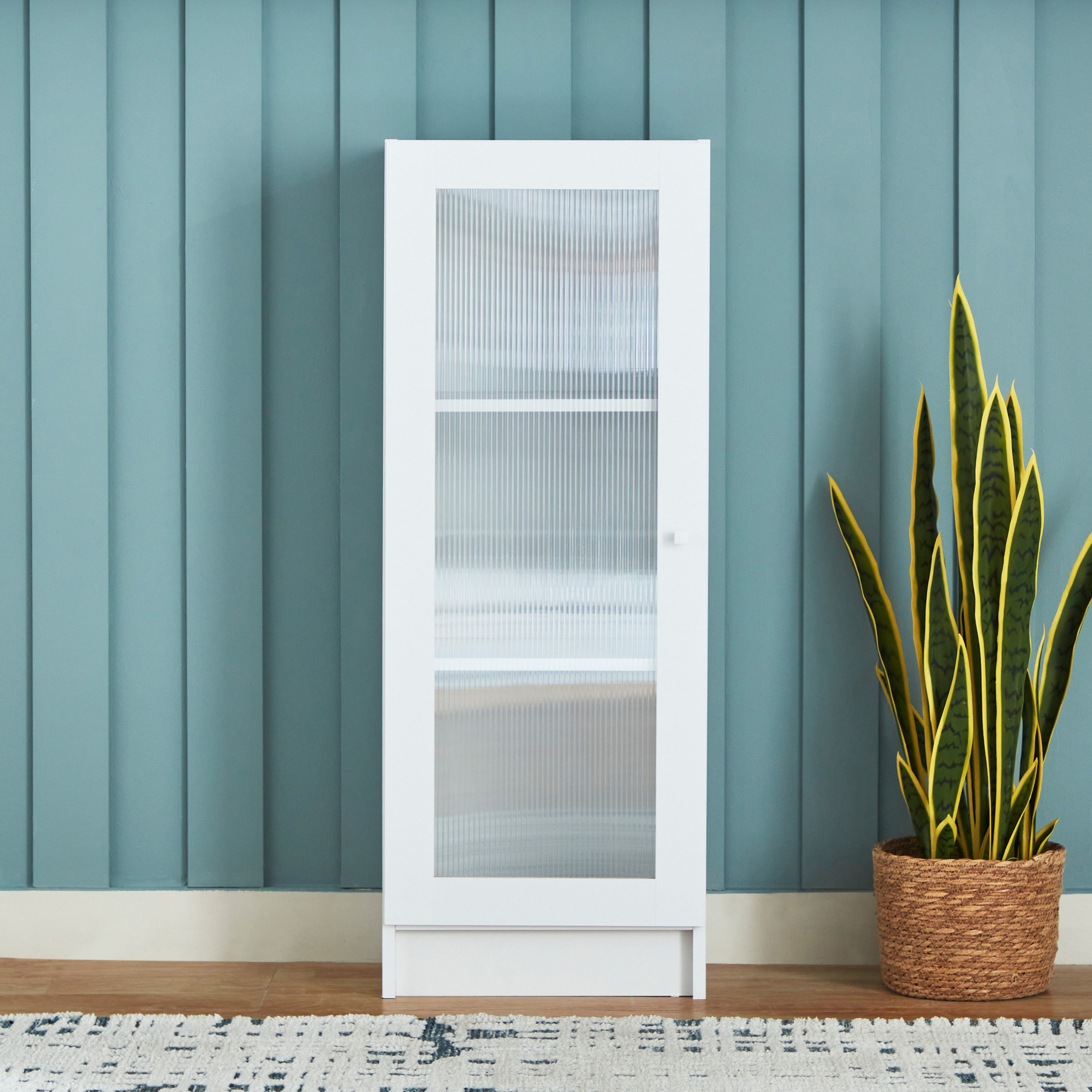 وحدة تخزين/ خزانة كتب متعددة الاستخدامات بـ 3 مستويات وبابين أكريليك من فرانكفورت-hbxfurniture-office-bookcases-image-2