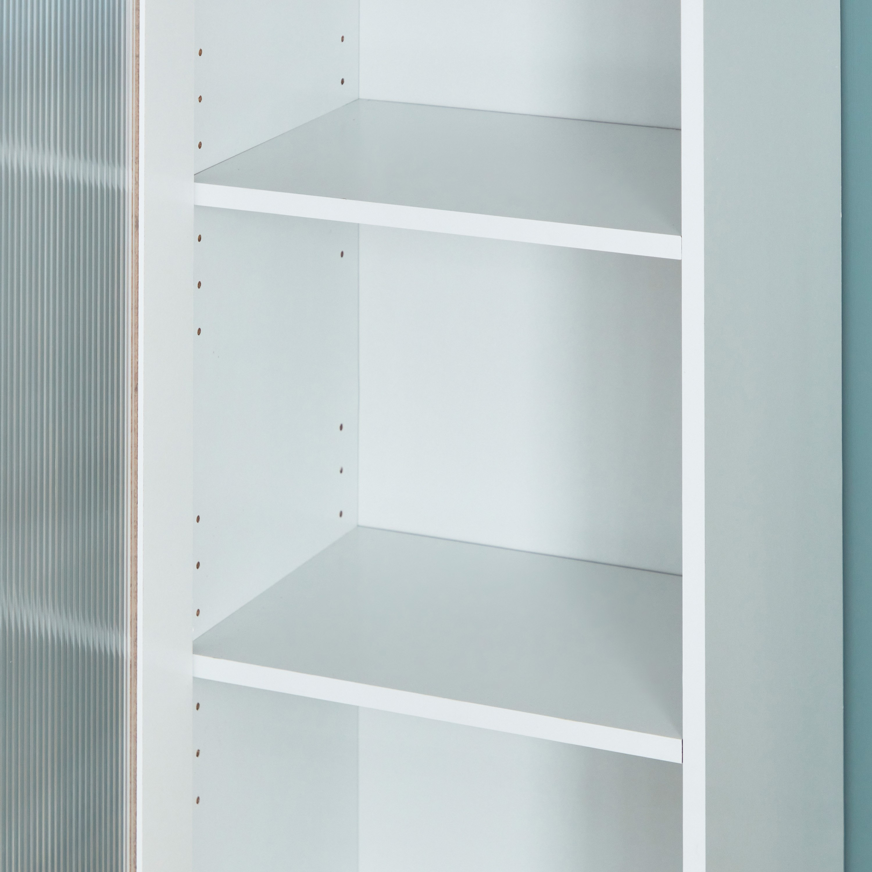 وحدة تخزين/ خزانة كتب متعددة الاستخدامات بـ 3 مستويات وبابين أكريليك من فرانكفورت-hbxfurniture-office-bookcases-image-7
