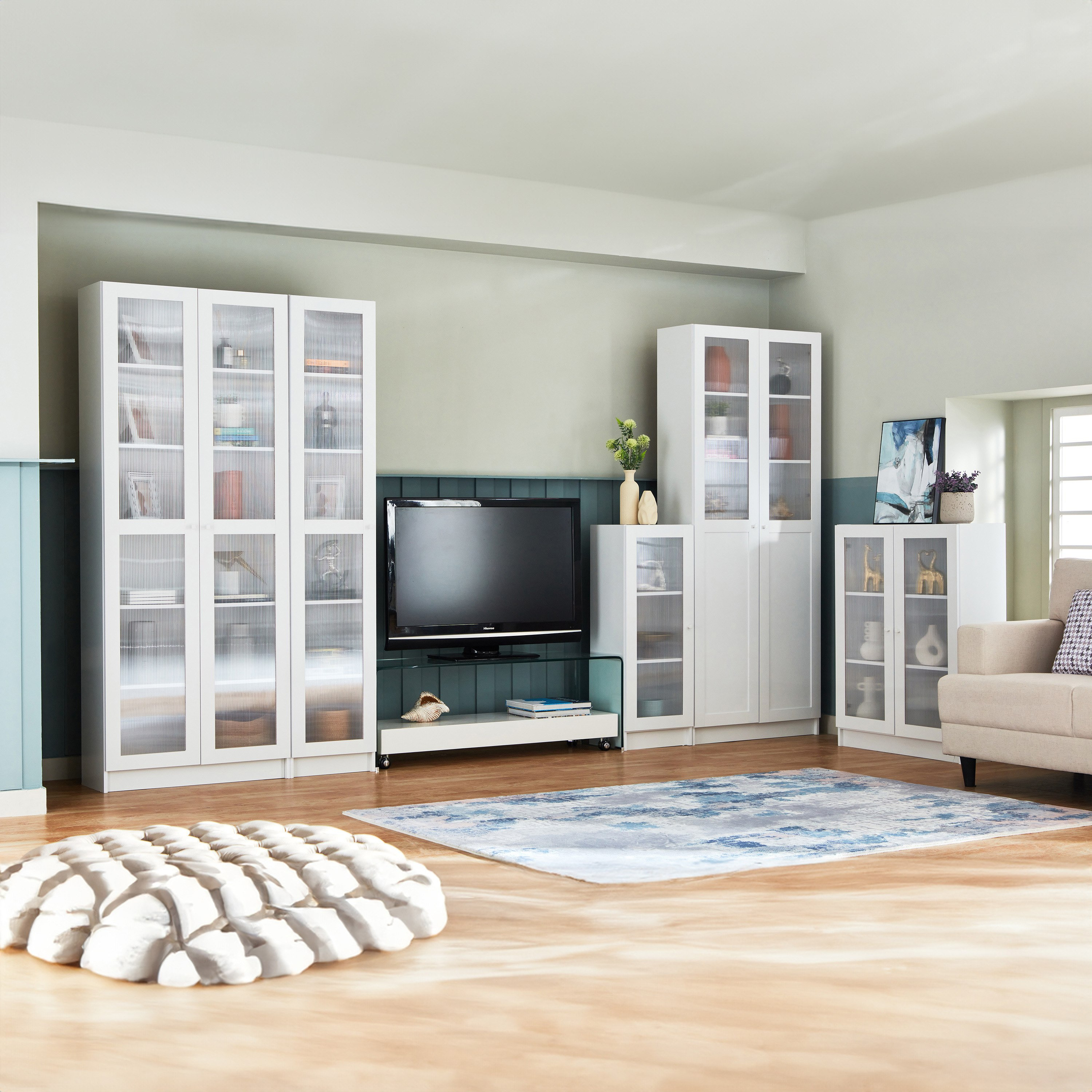 خزانة كتب ركنيّة 5 مستويات من فرانكفورت-hbxfurniture-office-bookcases-image-8