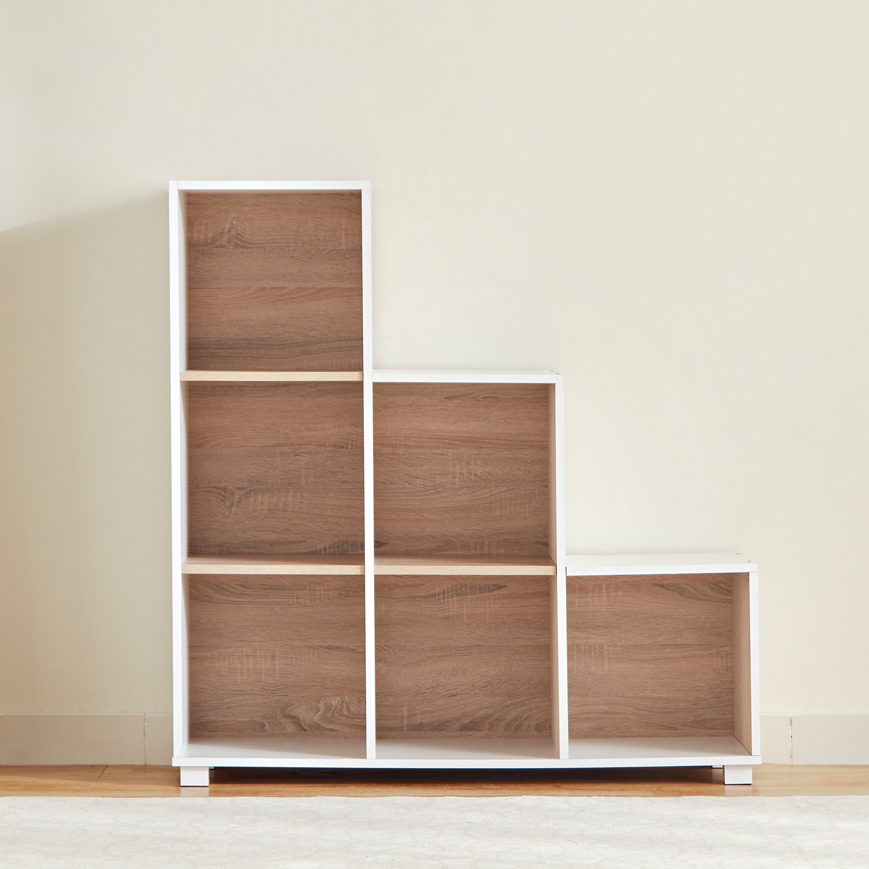 Movo Alford Lyon 6-Cube Step Bookcase-hbxfurniture-office-bookcases-image-3