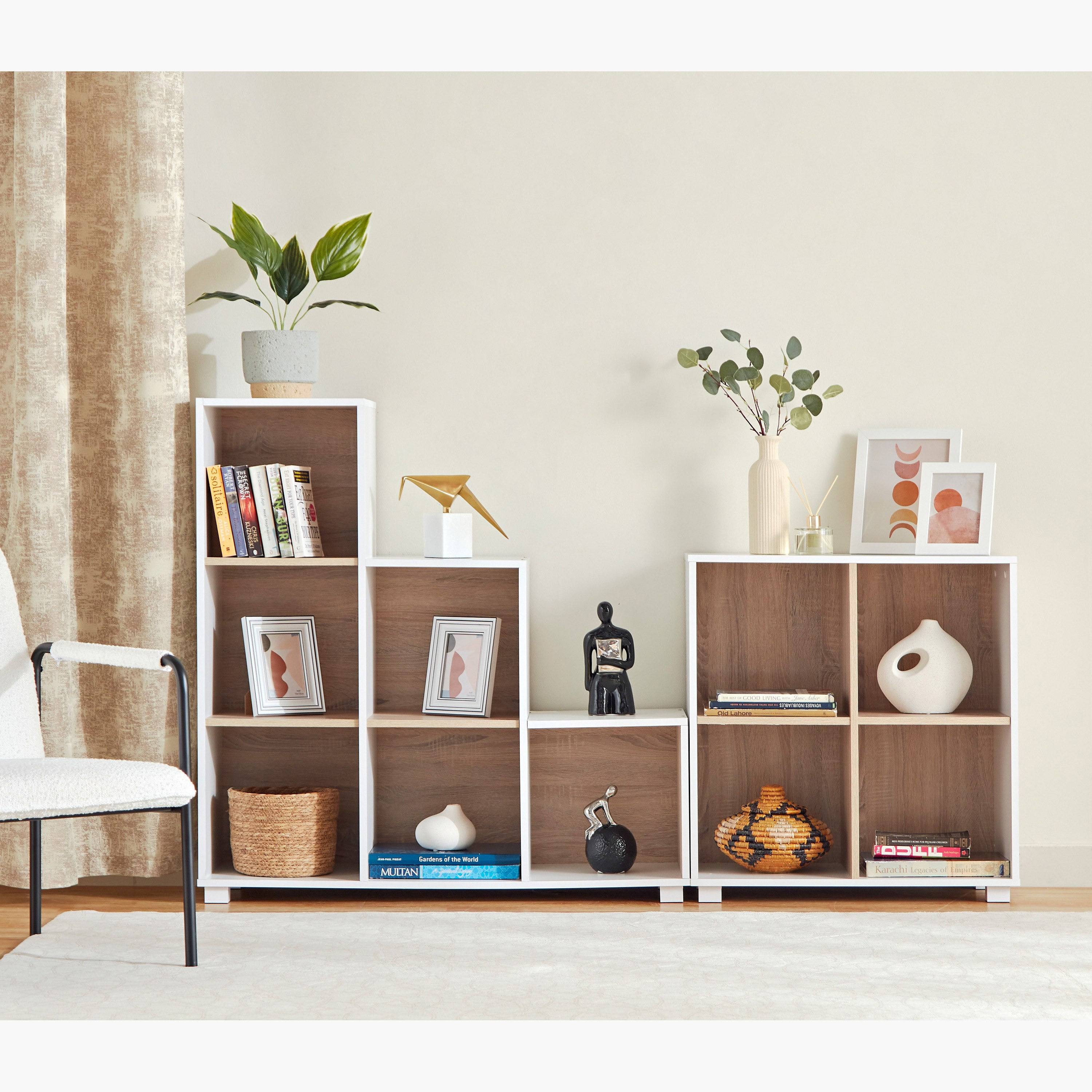 Movo Alford Lyon 6-Cube Step Bookcase-hbxfurniture-office-bookcases-image-9