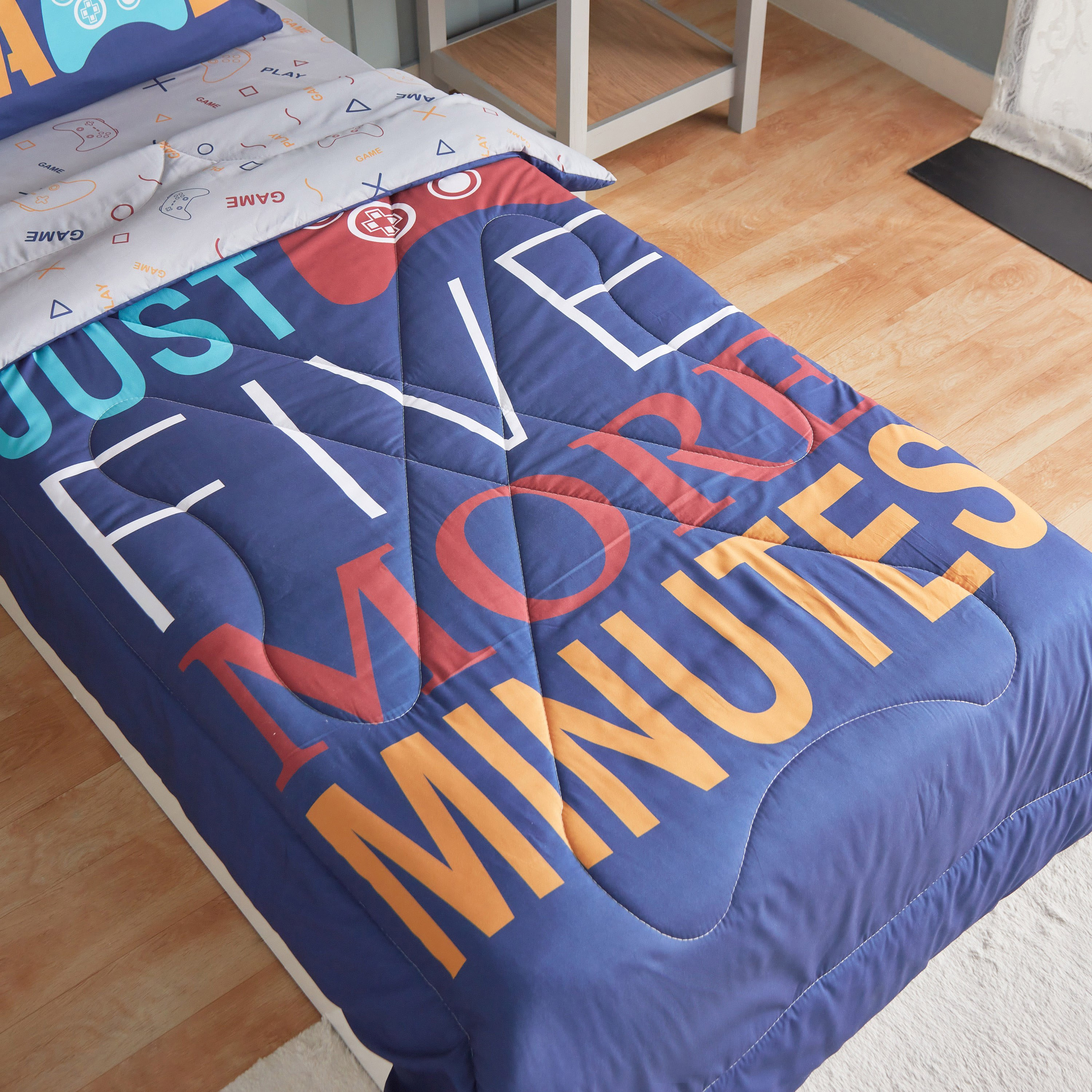 طقم لحاف مايكروفايبر قطعتين من جيمنج نويل سواريه - 50x75 سم-hbxhomeware-hbxkidsandyouth-image-5