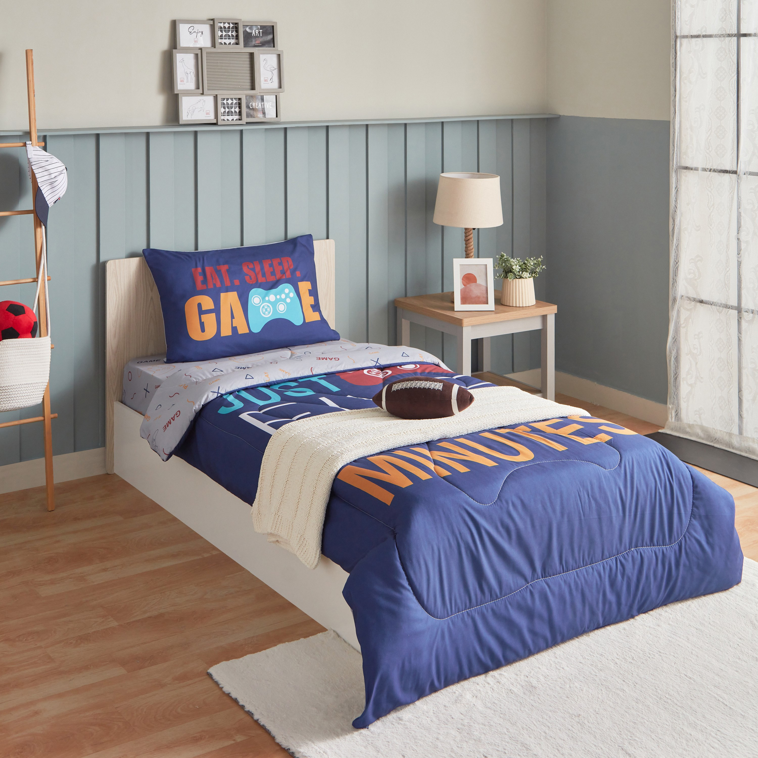 طقم لحاف مايكروفايبر قطعتين من جيمنج نويل سواريه - 50x75 سم-hbxhomeware-hbxkidsandyouth-image-8