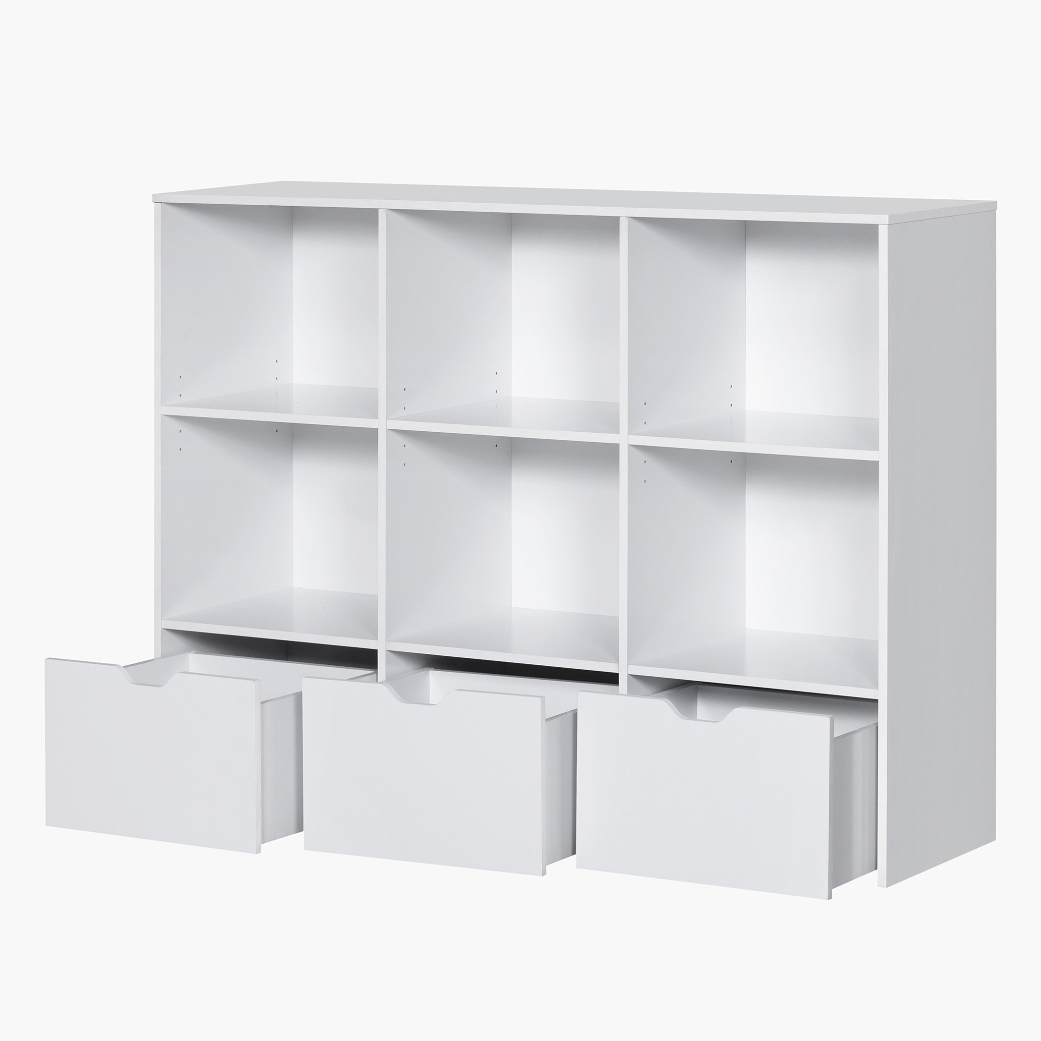 Movo Vanilla Cody Storage Cabinet with 3 Drawers-hbxfurniture-office-bookcases-image-6