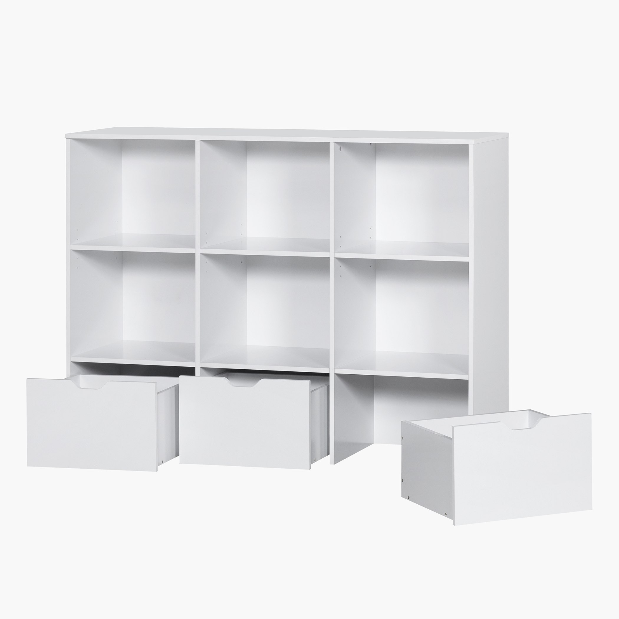Movo Vanilla Cody Storage Cabinet with 3 Drawers-hbxfurniture-office-bookcases-image-7