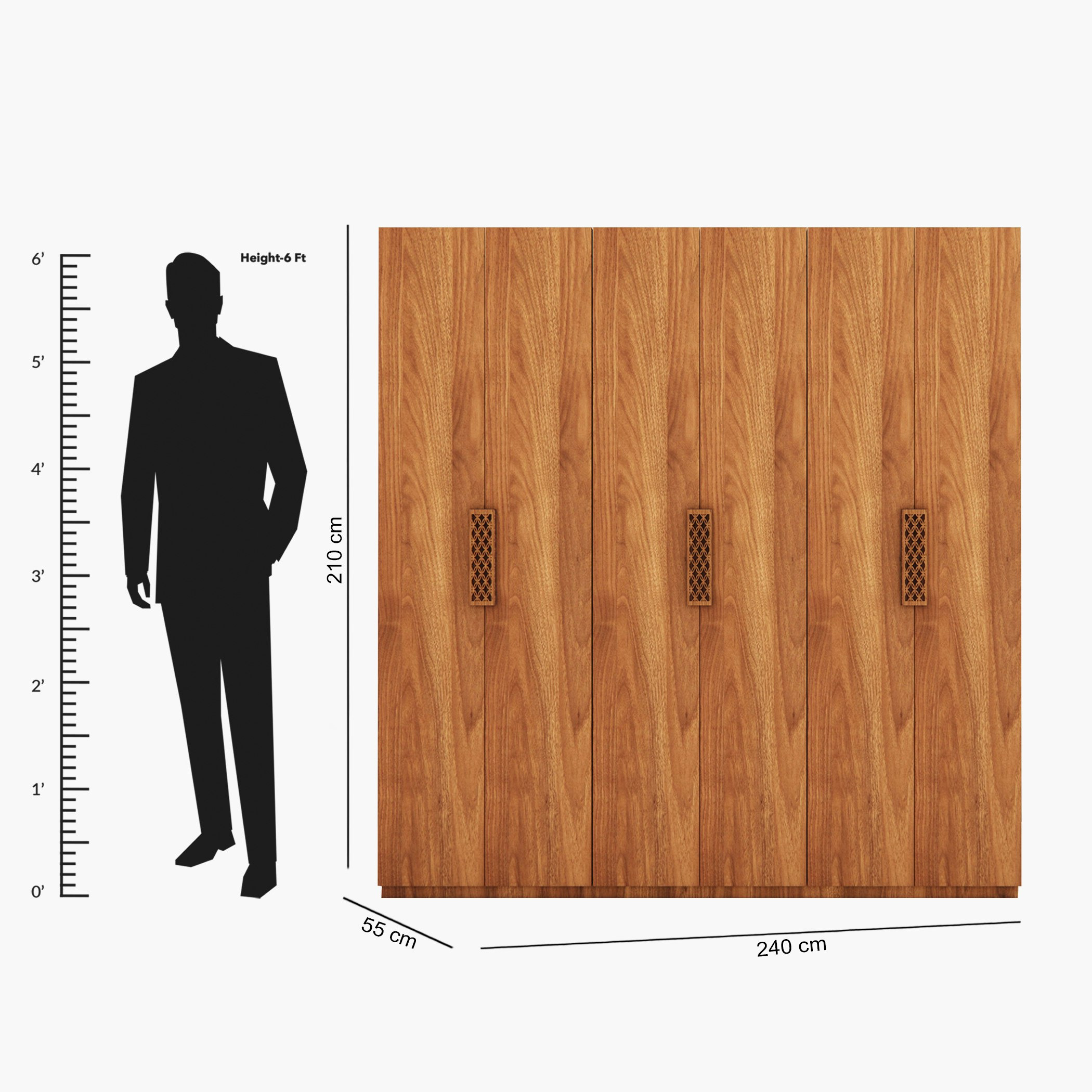 خزانة ملابس 6 أبواب من هيرشي-hbxfurniture-wardrobes-image-12