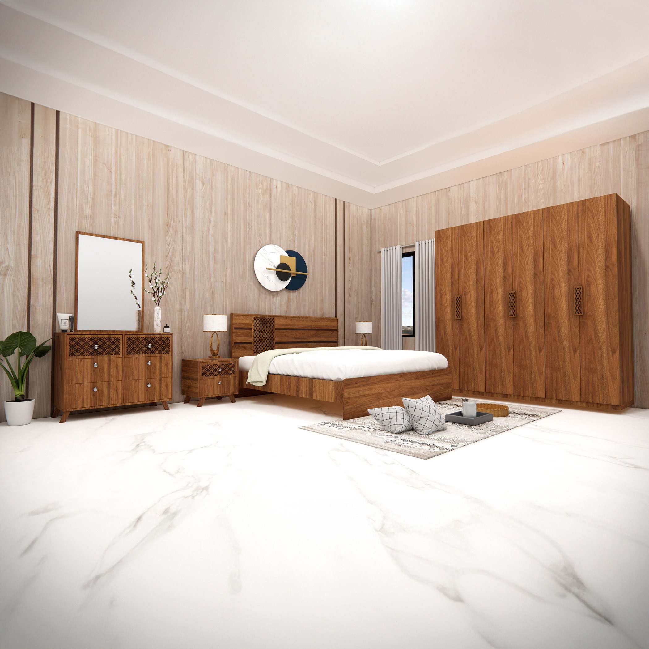 خزانة ملابس 6 أبواب من هيرشي-hbxfurniture-wardrobes-image-8