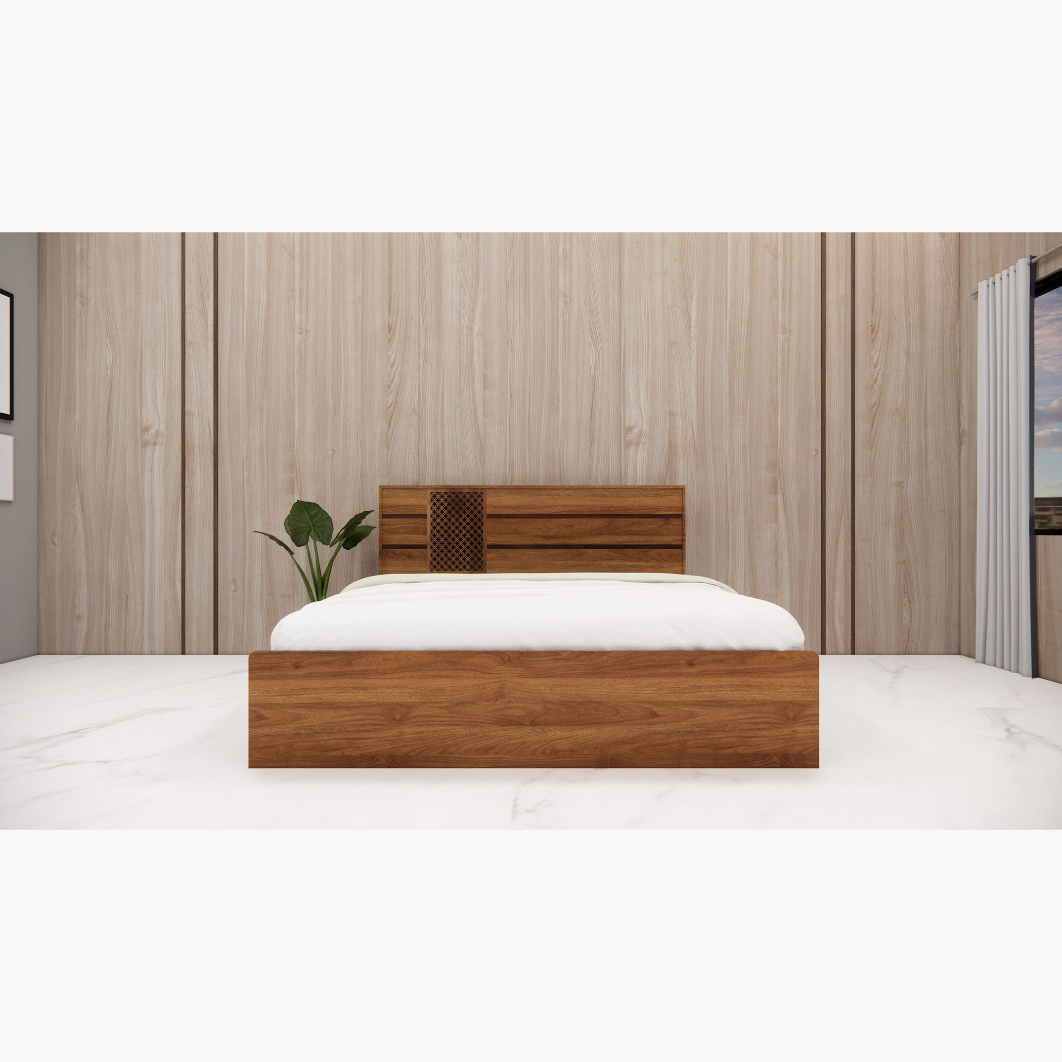 طقم غرفة نوم سوبر كينج 5 قطع من هيرشي - 200x200 سم-hbxbedroom-bedsandbedsets-bedroomsets-superking-image-3