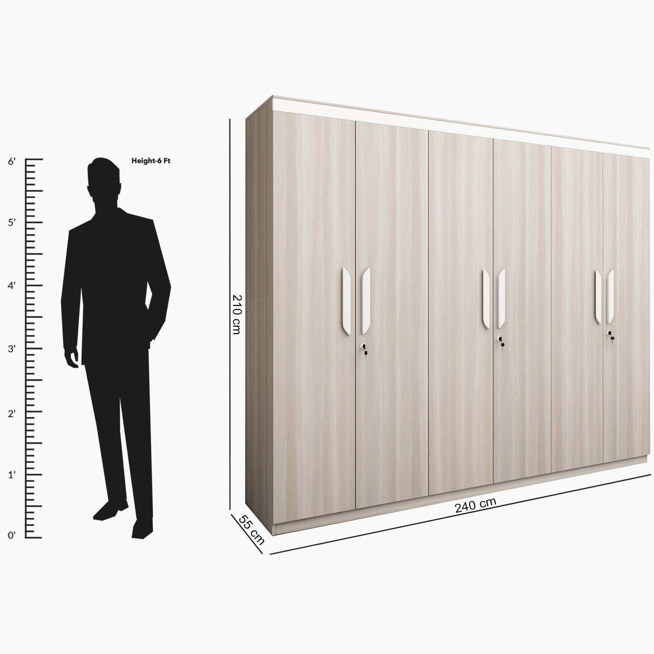 خزانة ملابس 6 أبواب من نيوبورت-hbxfurniture-wardrobes-image-9