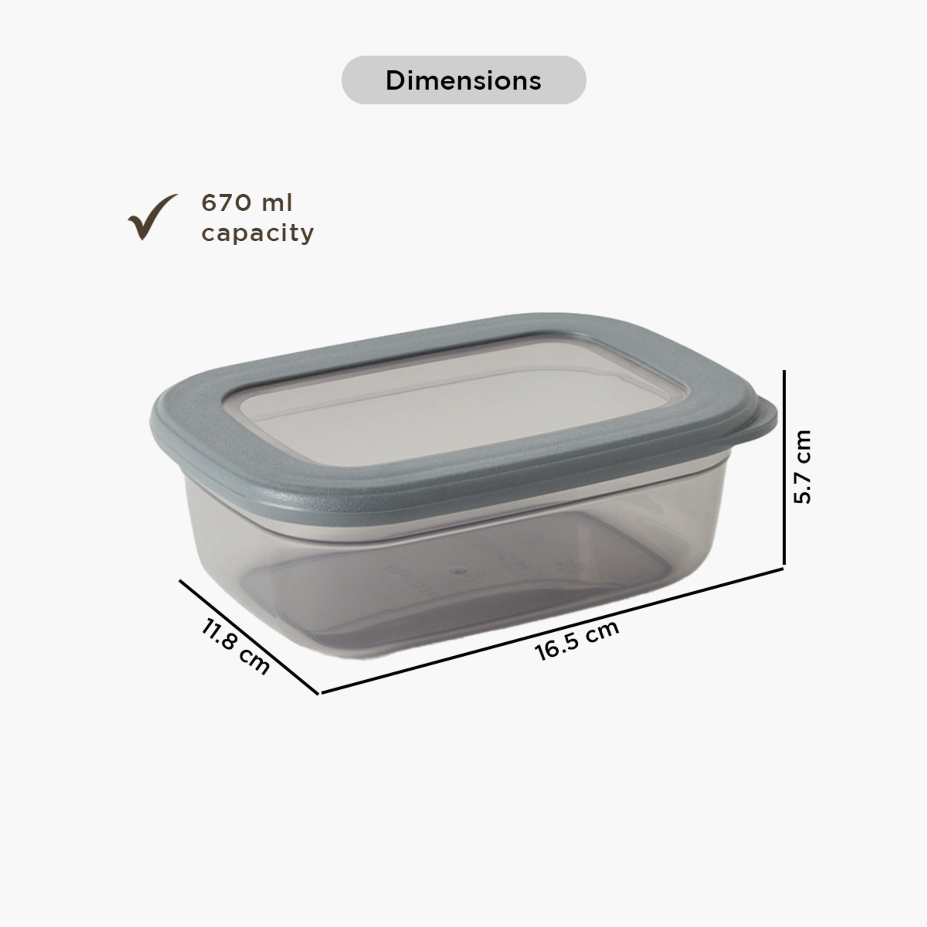 Foly Life Flat Storage Container - 670 ml-hbxhomeware-hbxkitchen-image-8