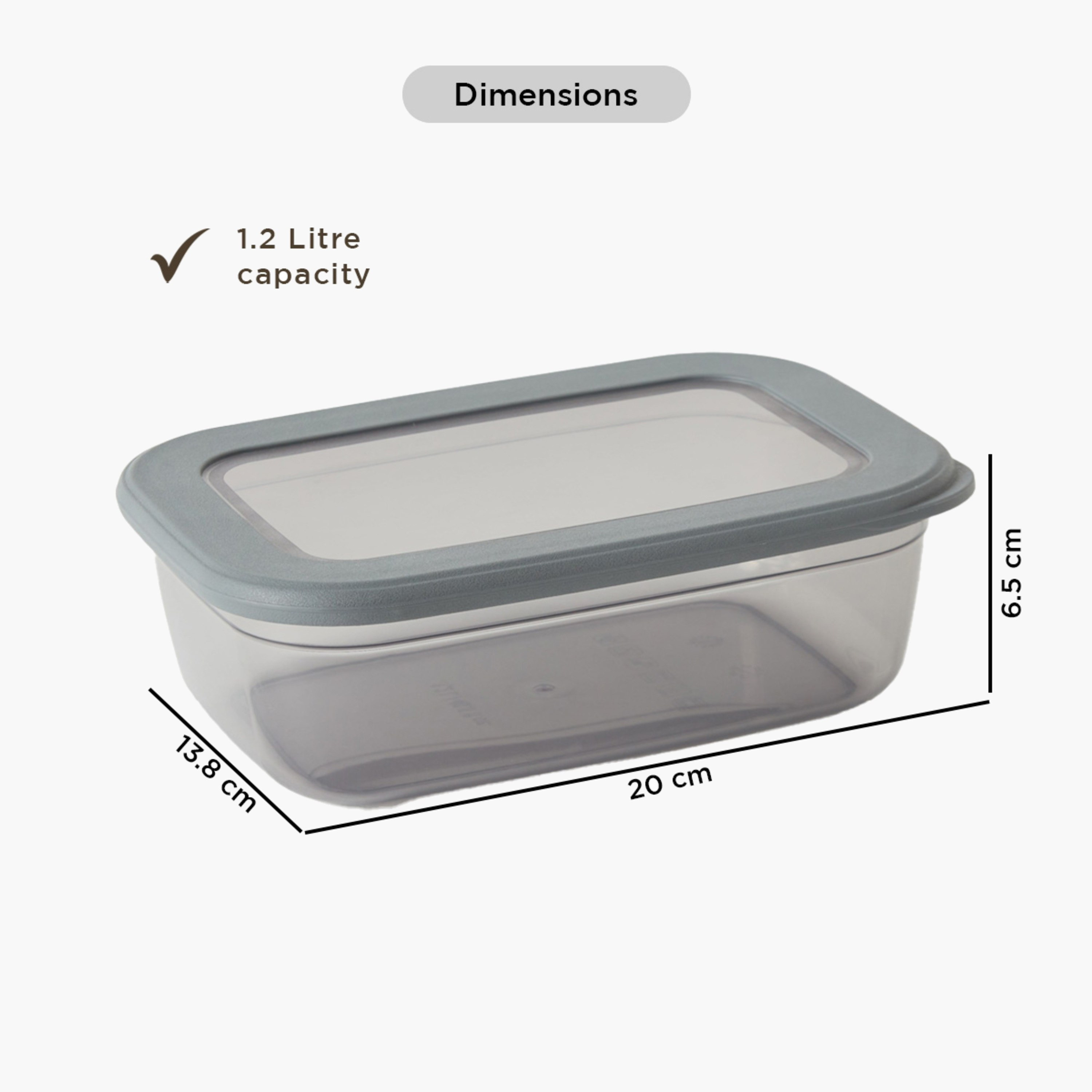 حاوية تخزين مسطحة من فولي لايف - 1.2 لتر-hbxhomeware-hbxkitchen-image-9