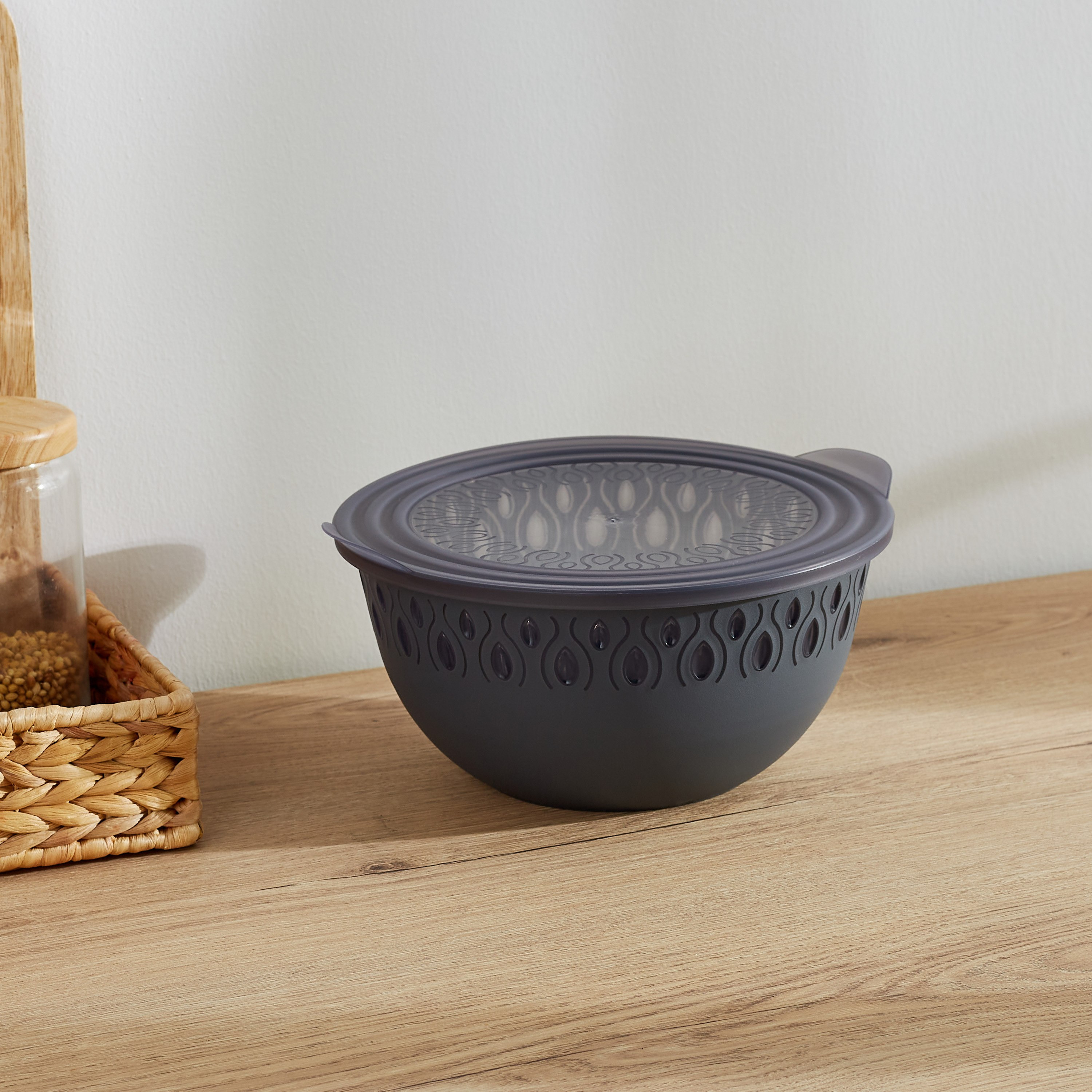 وعاء خلط بغطاء من فولي لايف - 3 لتر-hbxkitchen-bakeware-image-1