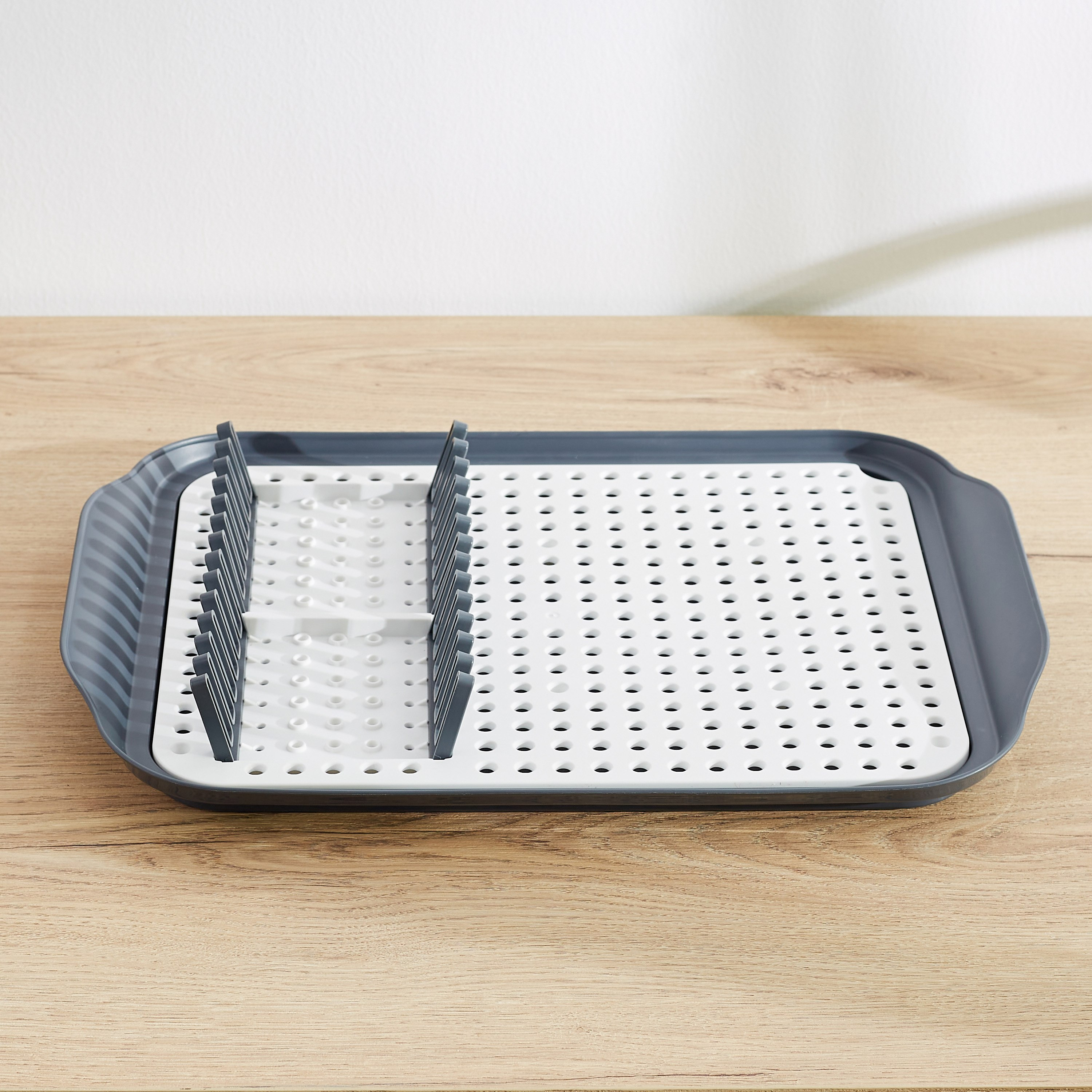 Foly Life Smart Dish Rack cum Drainer - 41.5x30 cm-hbxhomeware-hbxkitchen-image-3