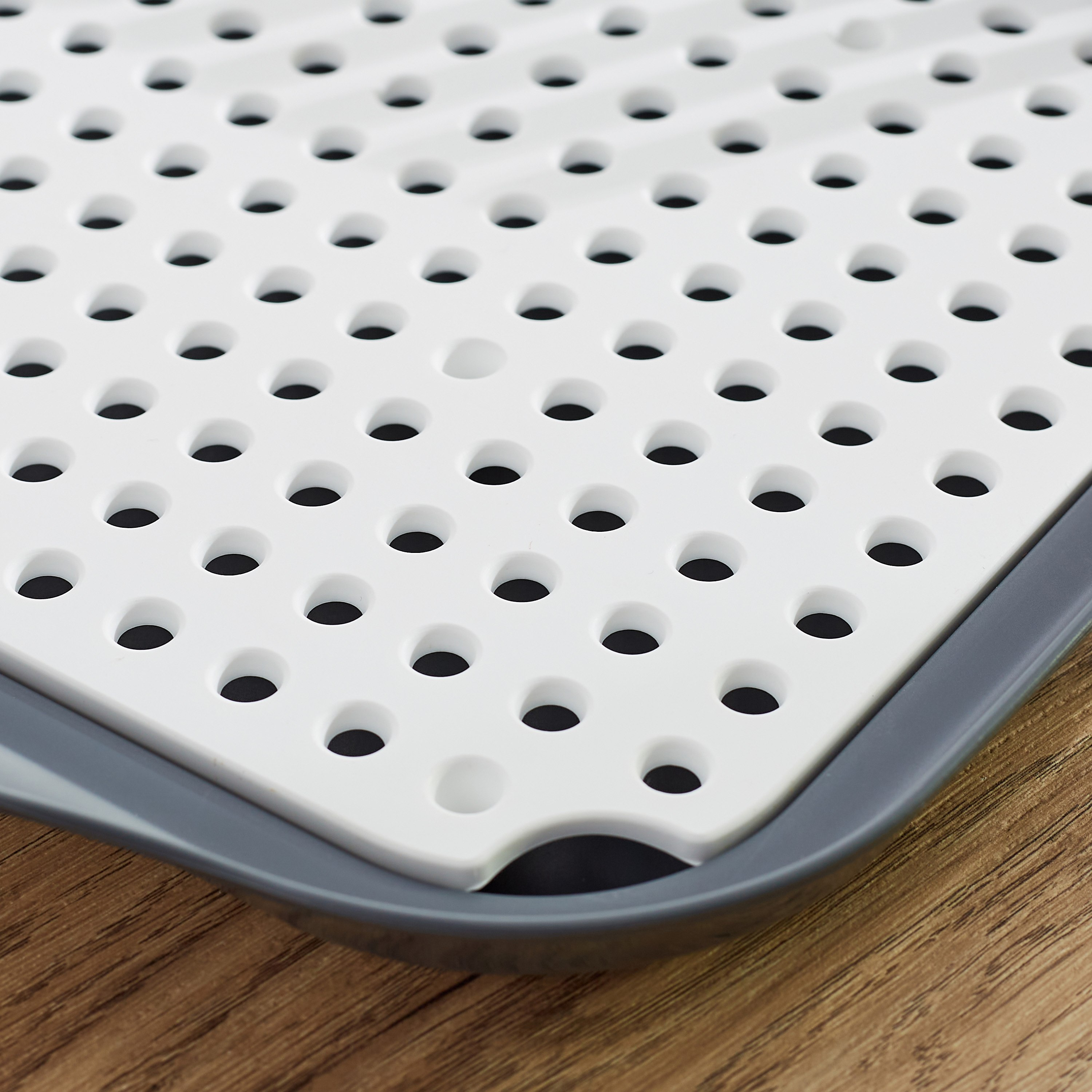 Foly Life Smart Dish Rack cum Drainer - 41.5x30 cm-hbxhomeware-hbxkitchen-image-5