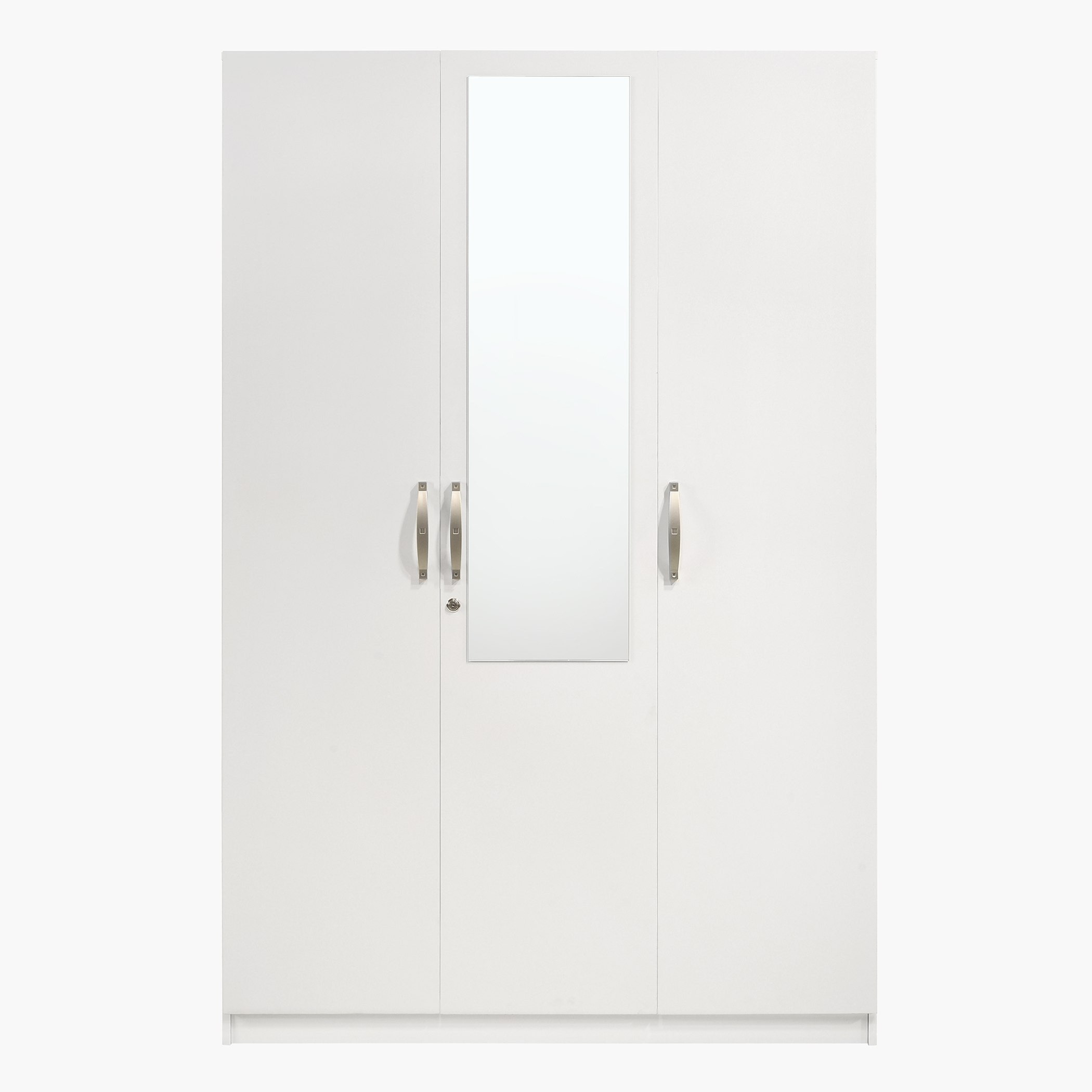 Kulltorp Plus 3-Door Wardrobe with Mirror and Lock-hbxfurniture-wardrobes-image-3