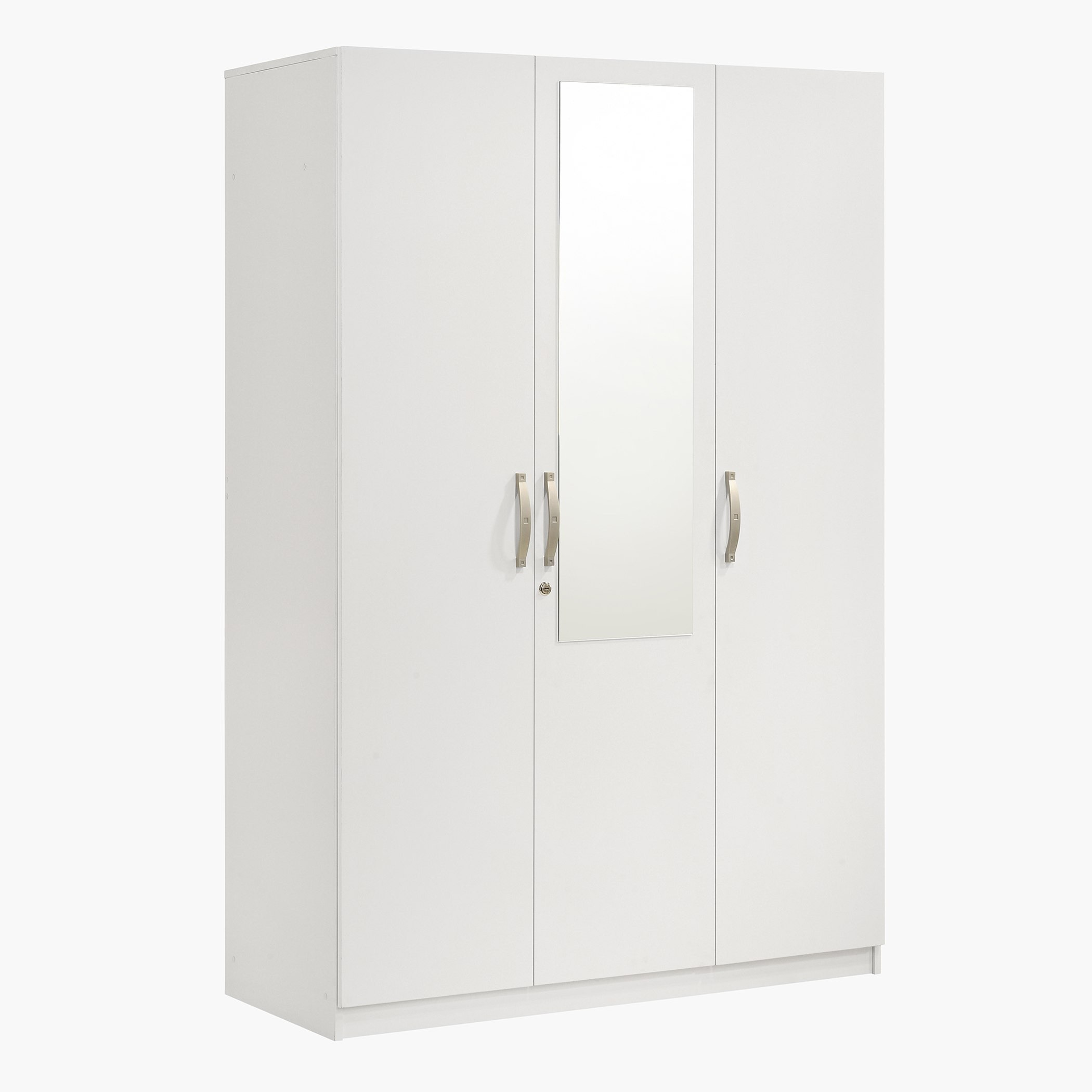 Kulltorp Plus 3-Door Wardrobe with Mirror and Lock-hbxfurniture-wardrobes-image-4