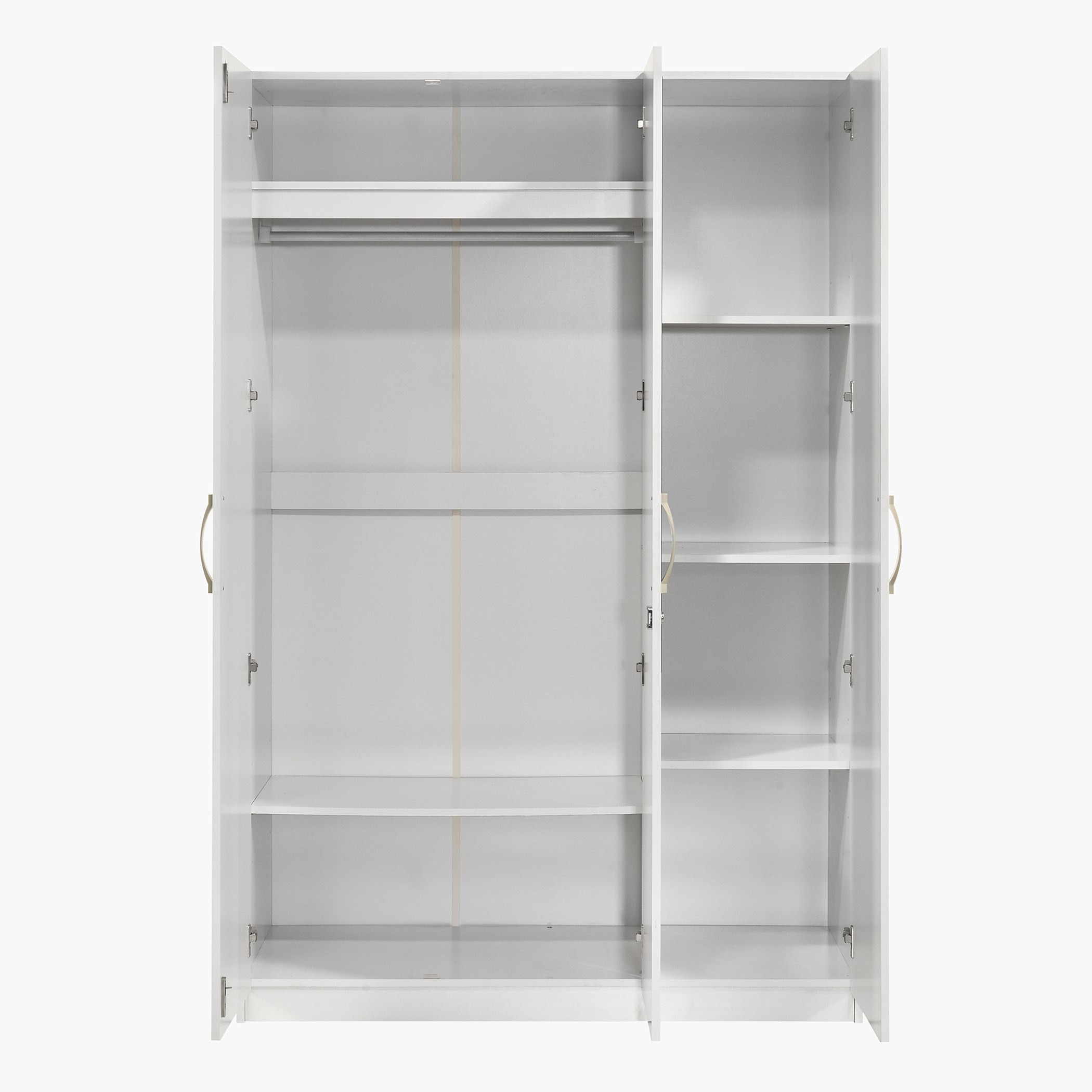 Kulltorp Plus 3-Door Wardrobe with Mirror and Lock-hbxfurniture-wardrobes-image-6