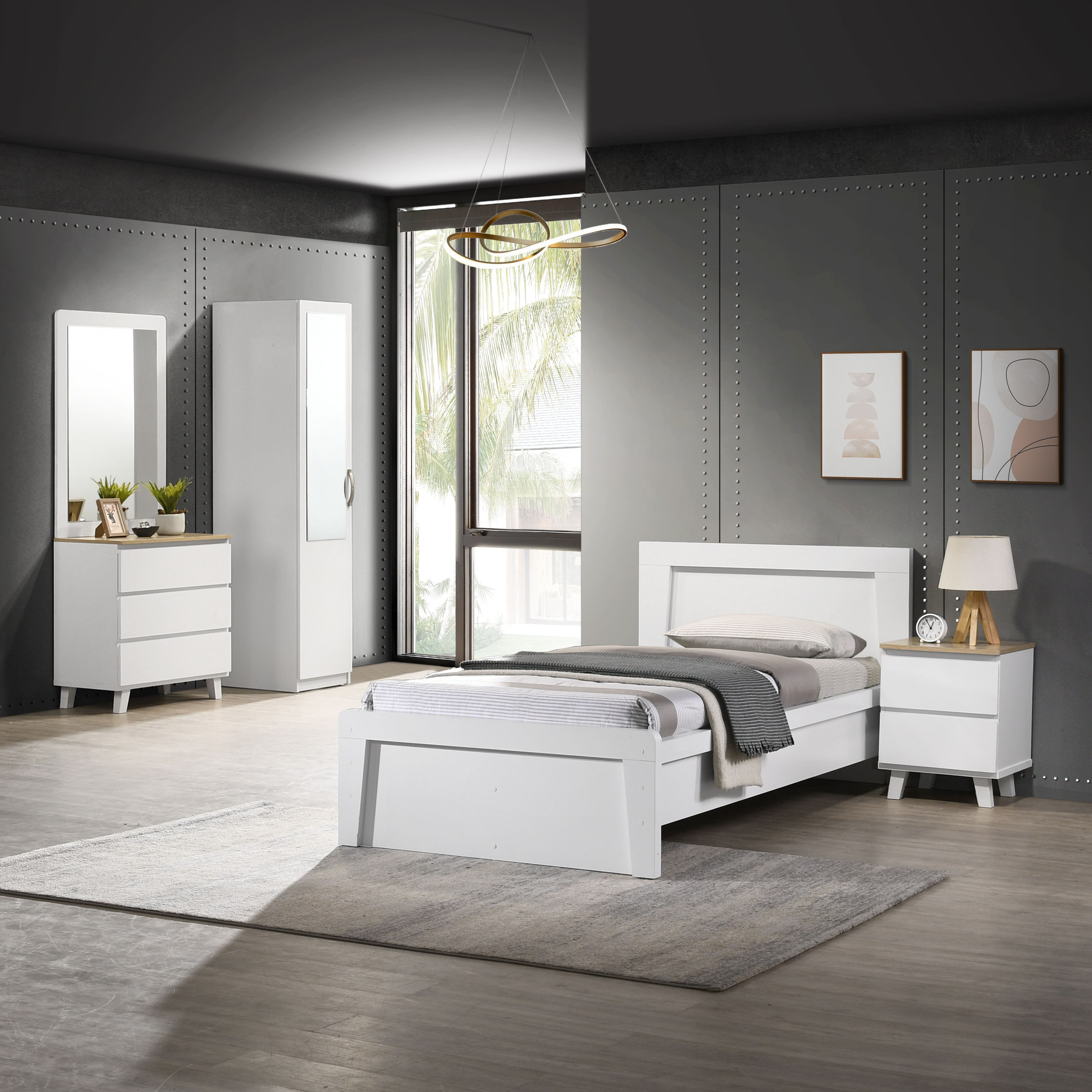 Kulltorp Plus Single Bed - 90x200 cm-hbxfurniture-bedsandbedsets-beds-single-image-8