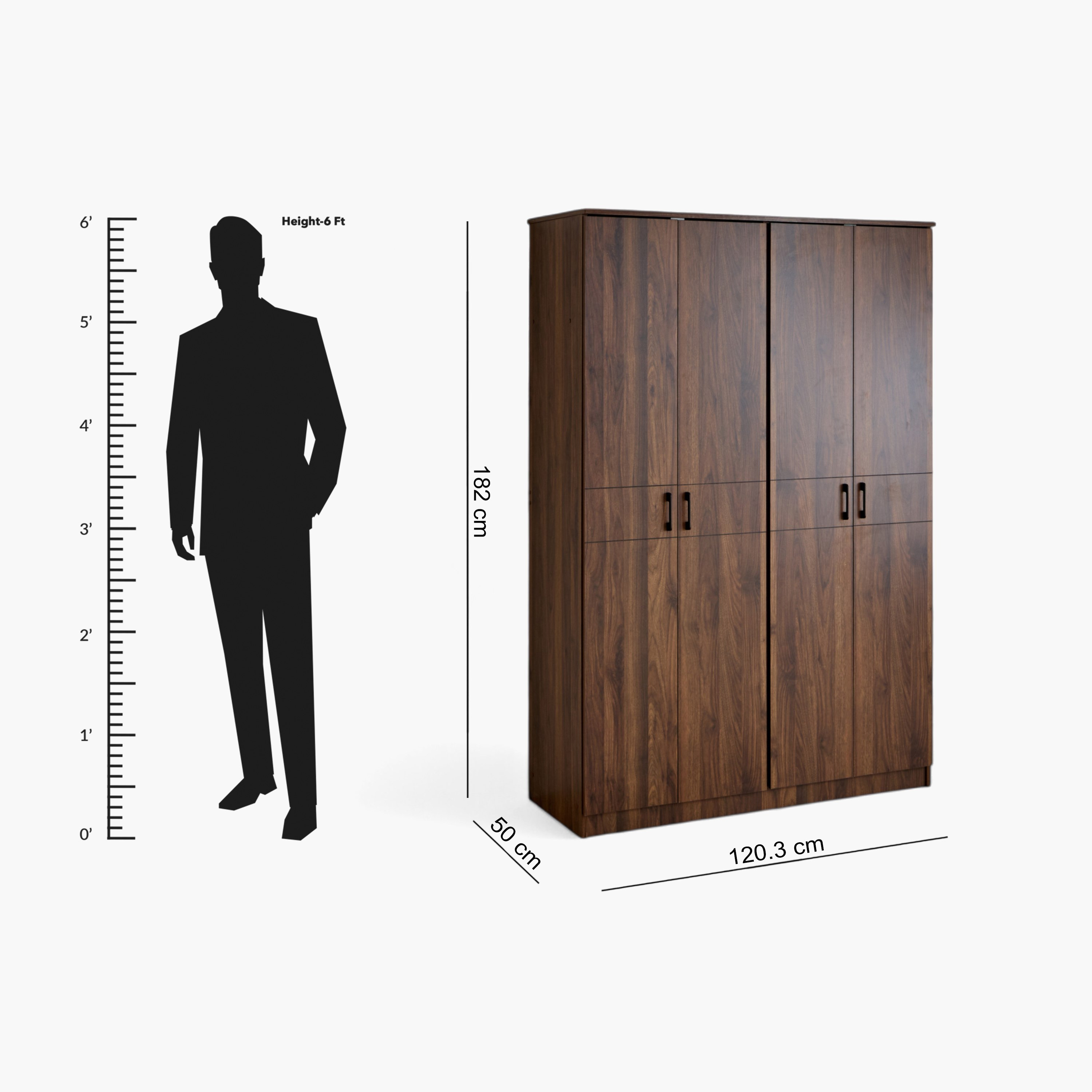 خزانة ملابس 4 أبواب - أواسيس من موڤو-hbxfurniture-wardrobes-image-12