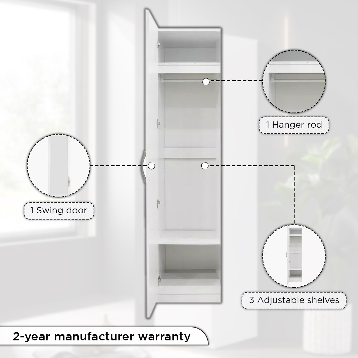 Kulltorp Plus 1-Door Wardrobe with Mirror-PROMO_HB_KSA_HBX10_190925-image-5