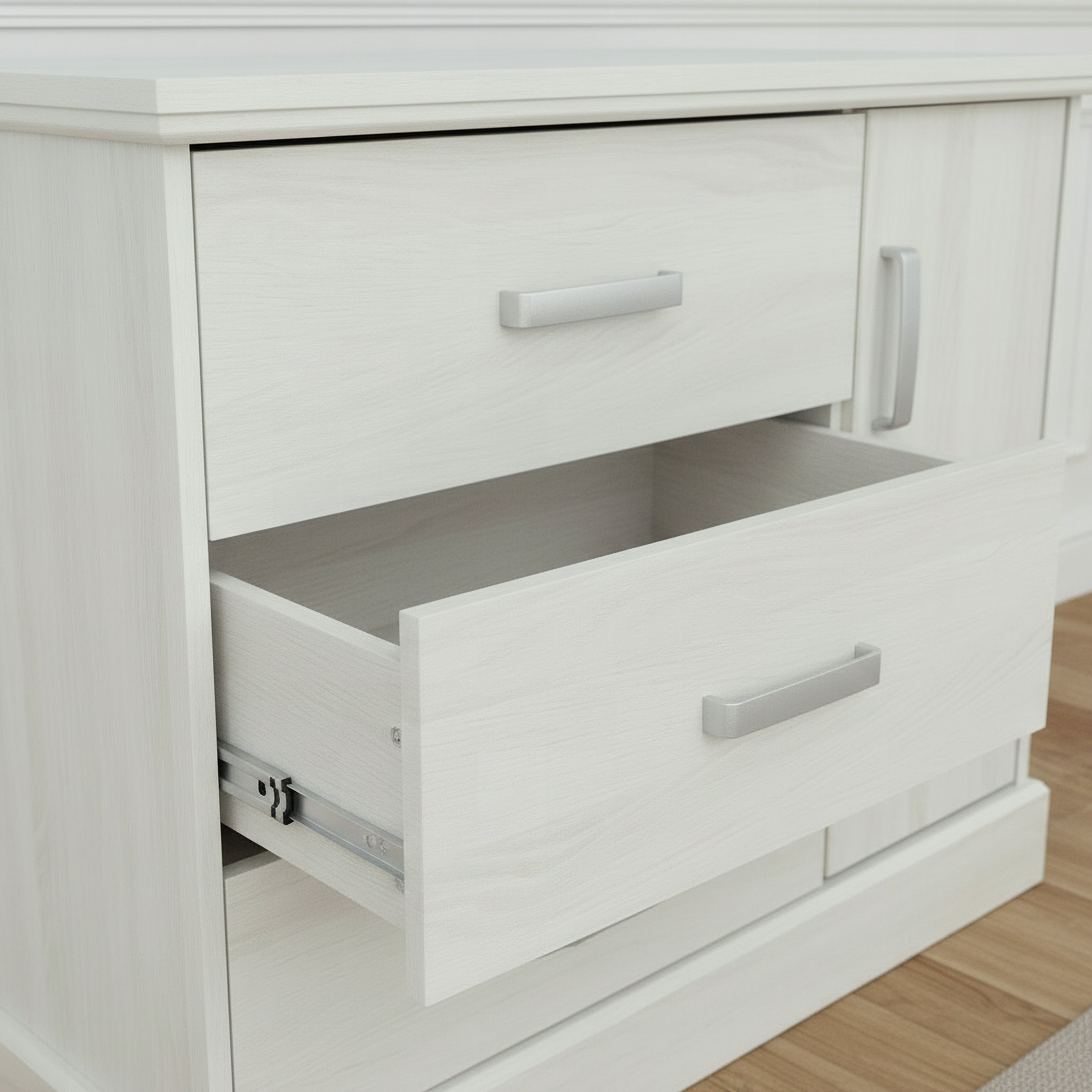Blair 3-Drawer 1-Door Dresser without Mirror-hbxfurniture-kidsroom-kidsdressersandmirrors-image-5