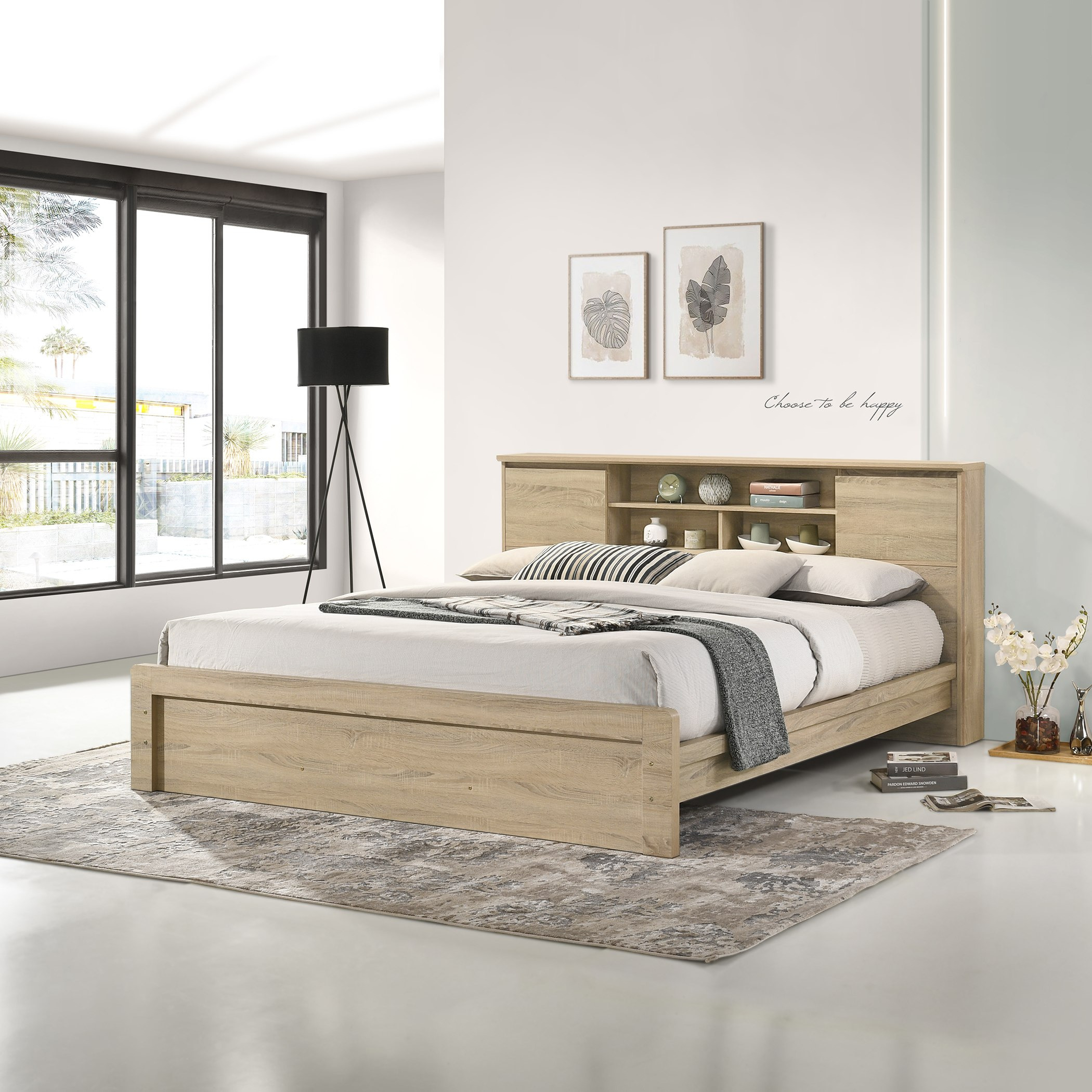 King bed with under shop storage