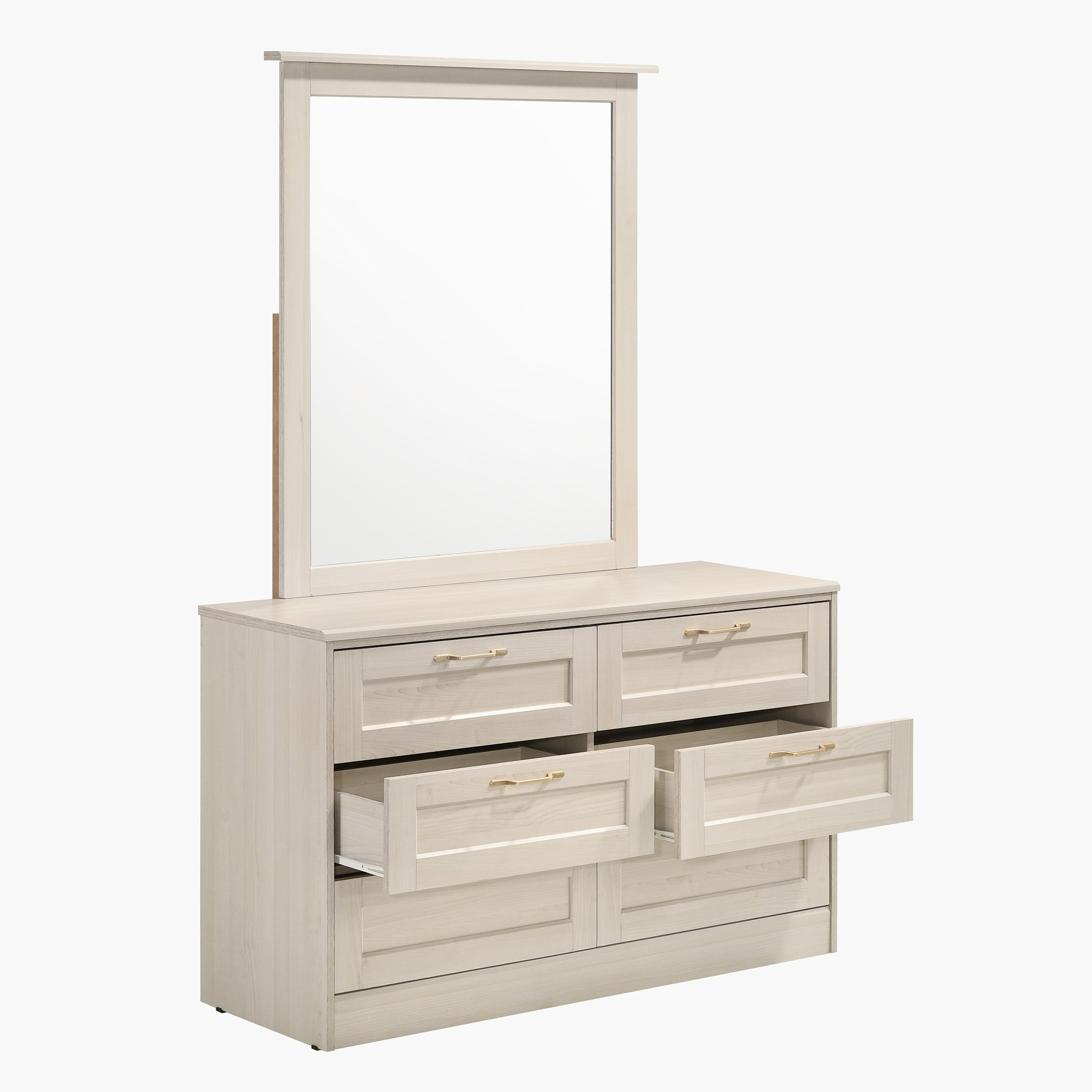طاولة تزيين ماستر 6 أدراج دون مرآة من سونبيرج-hbxfurniture-bedroom-dressersandmirrors-image-3