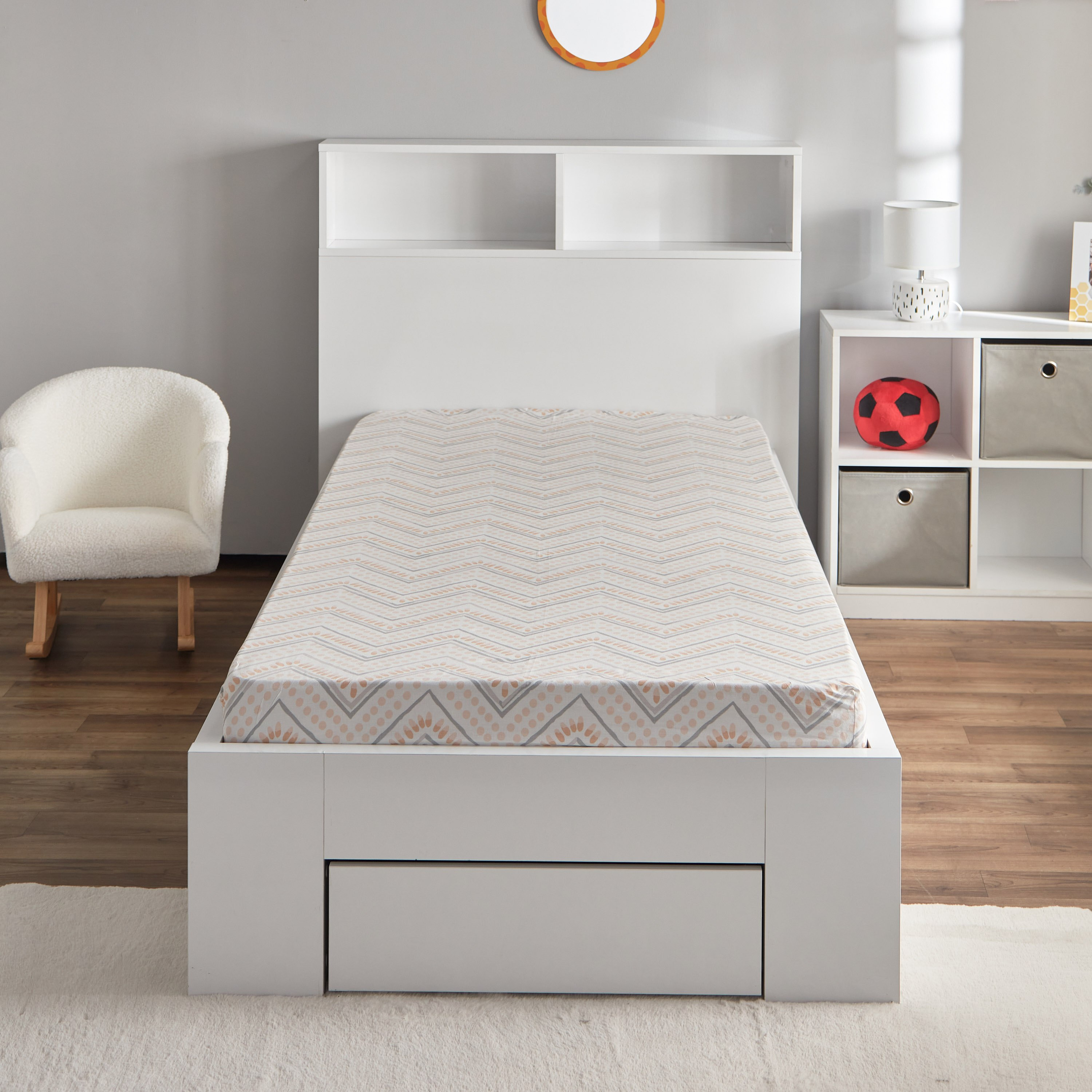شرشف مطاطي فردي من رون - 200x90+25 سم-hbxhomeware-hbxkidsandyouth-image-2