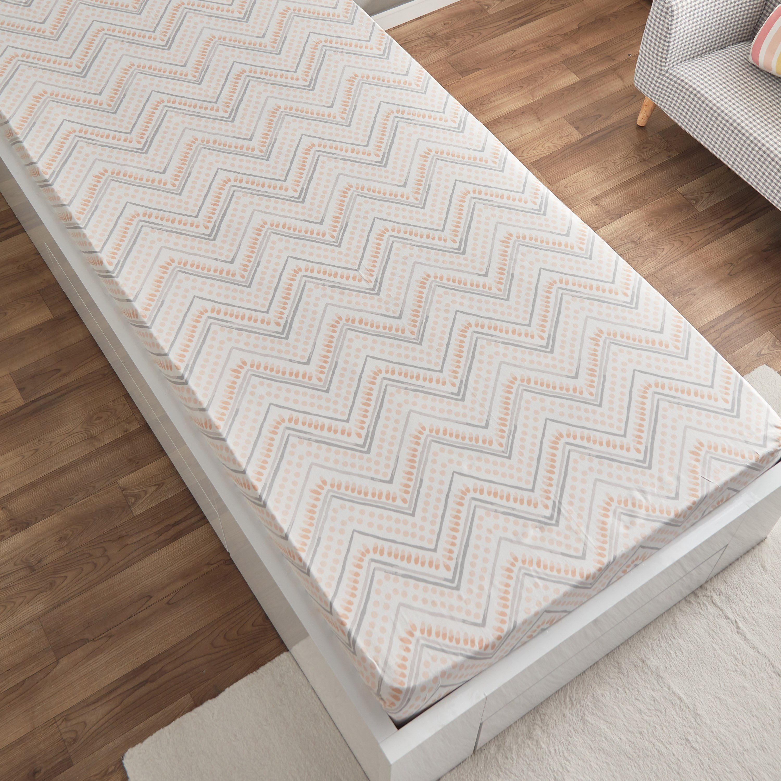 شرشف مطاطي فردي من رون - 200x90+25 سم-hbxhomeware-hbxkidsandyouth-image-3