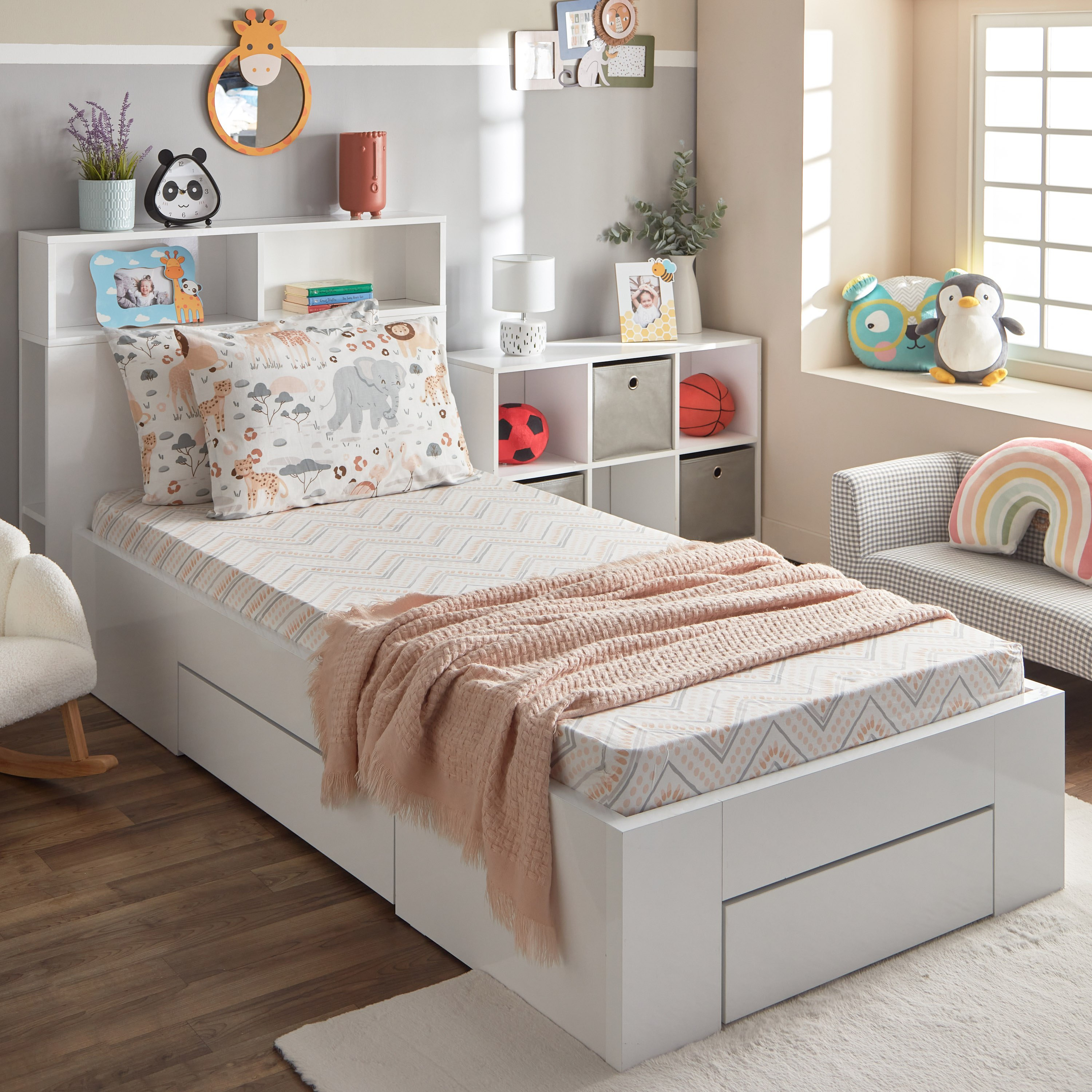 شرشف مطاطي فردي من رون - 200x90+25 سم-hbxhomeware-hbxkidsandyouth-image-7