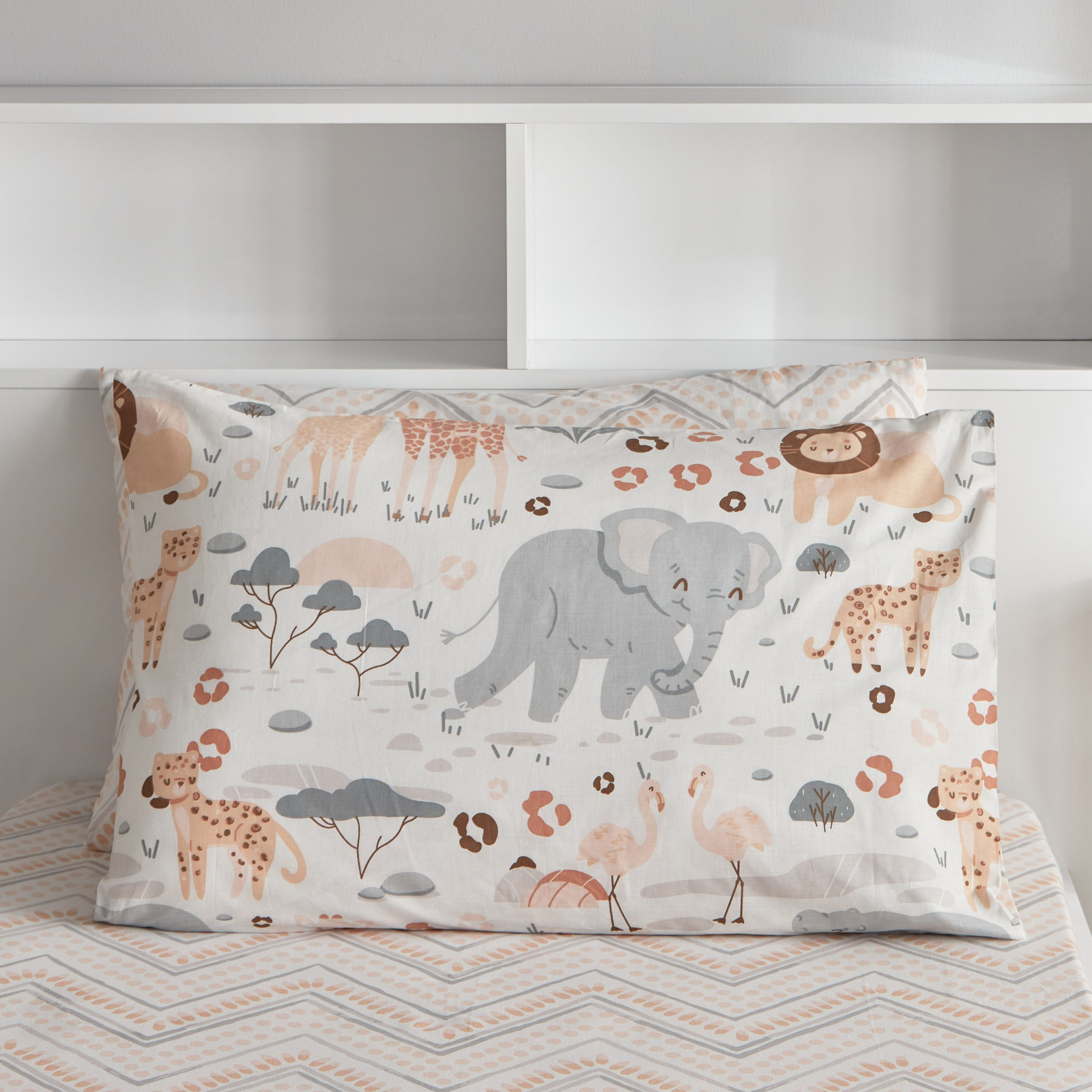طقم غطاء وسادة قطن يستخدم على الوجهين قطعتين من رون - 50x75 سم-hbxhomeware-hbxkidsandyouth-image-2