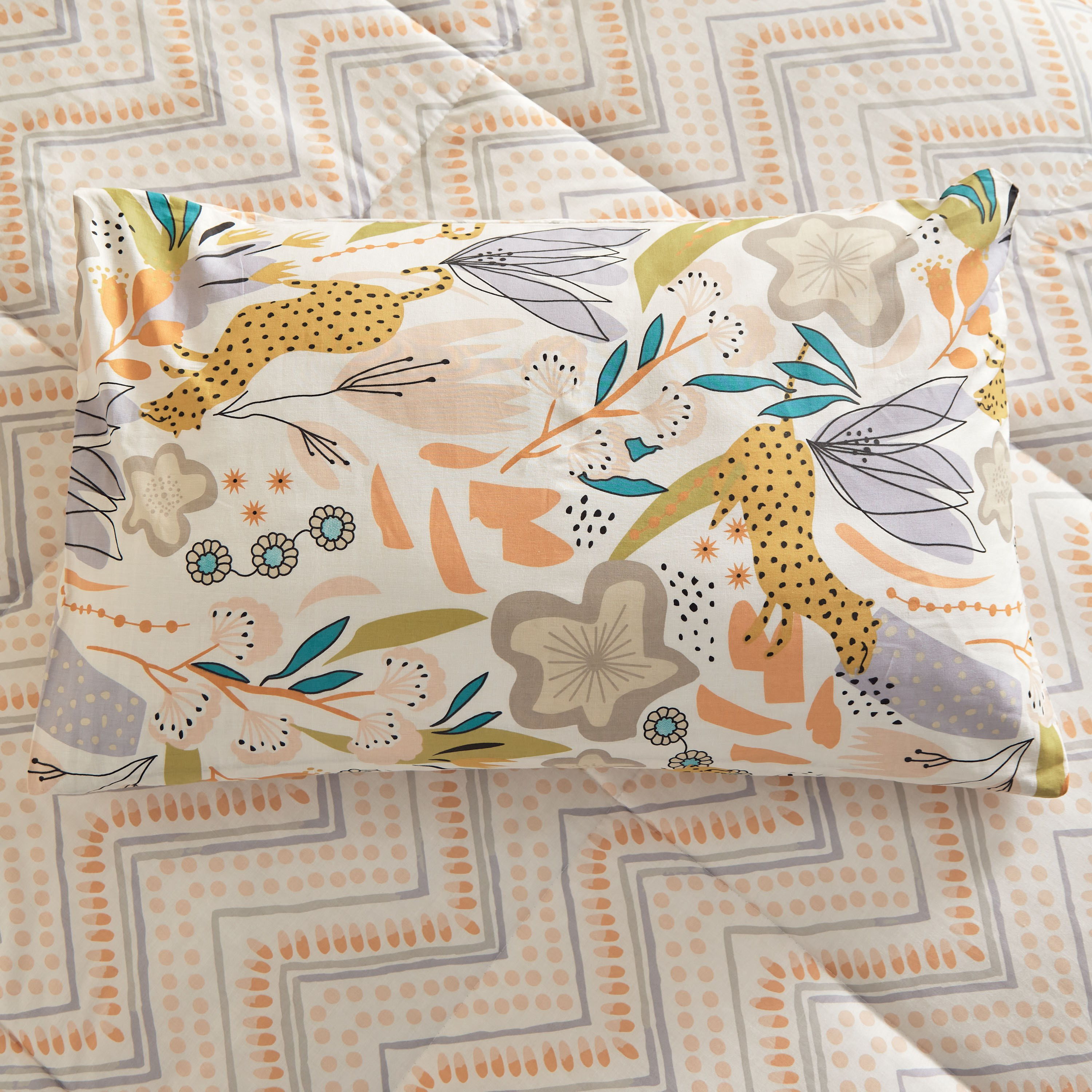Ron Flora Kapas 2-Piece Twin Cotton Comforter Set - 160x220 cm-hbxhomeware-hbxkidsandyouth-image-5