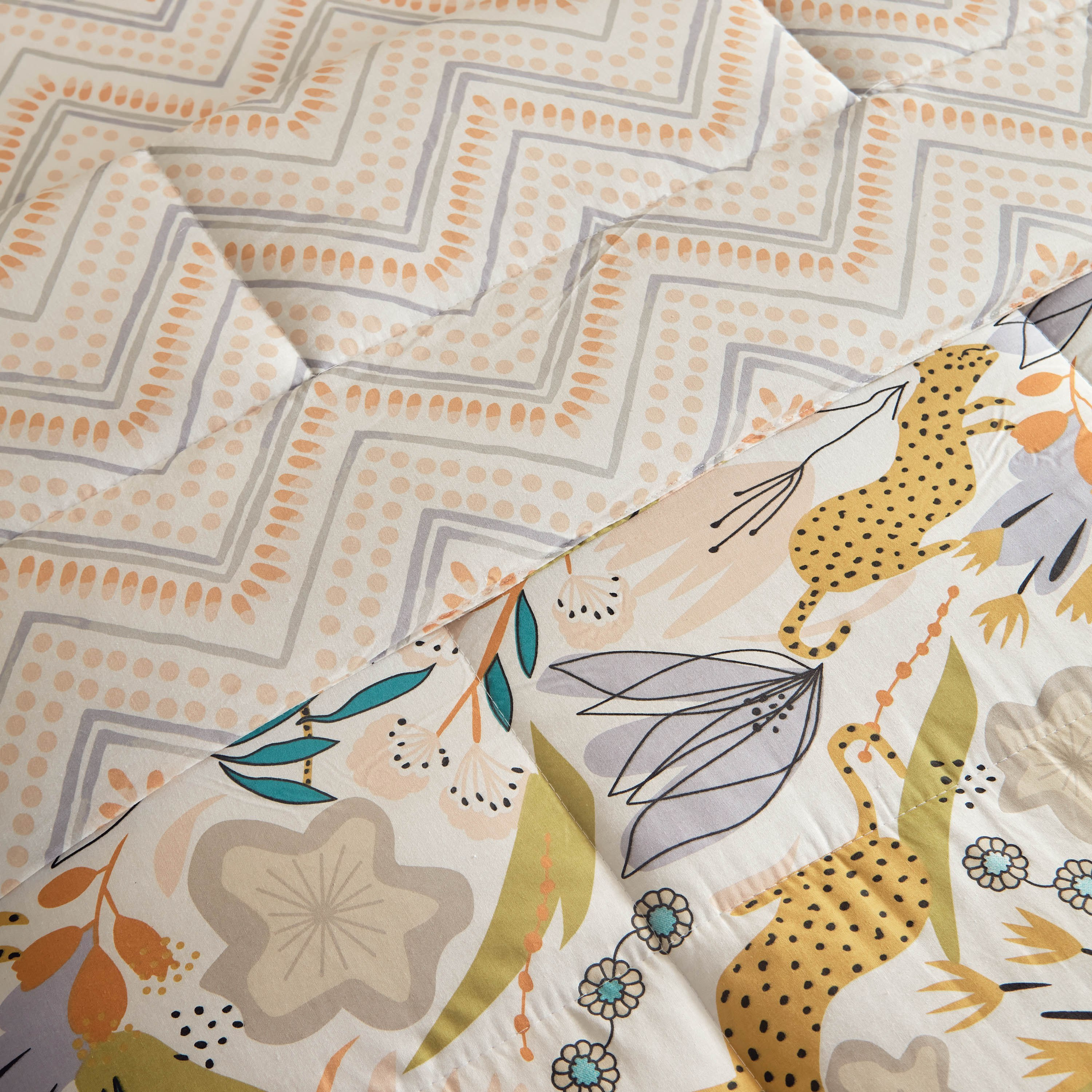 Ron Flora Kapas 2-Piece Twin Cotton Comforter Set - 160x220 cm-hbxhomeware-hbxkidsandyouth-image-6
