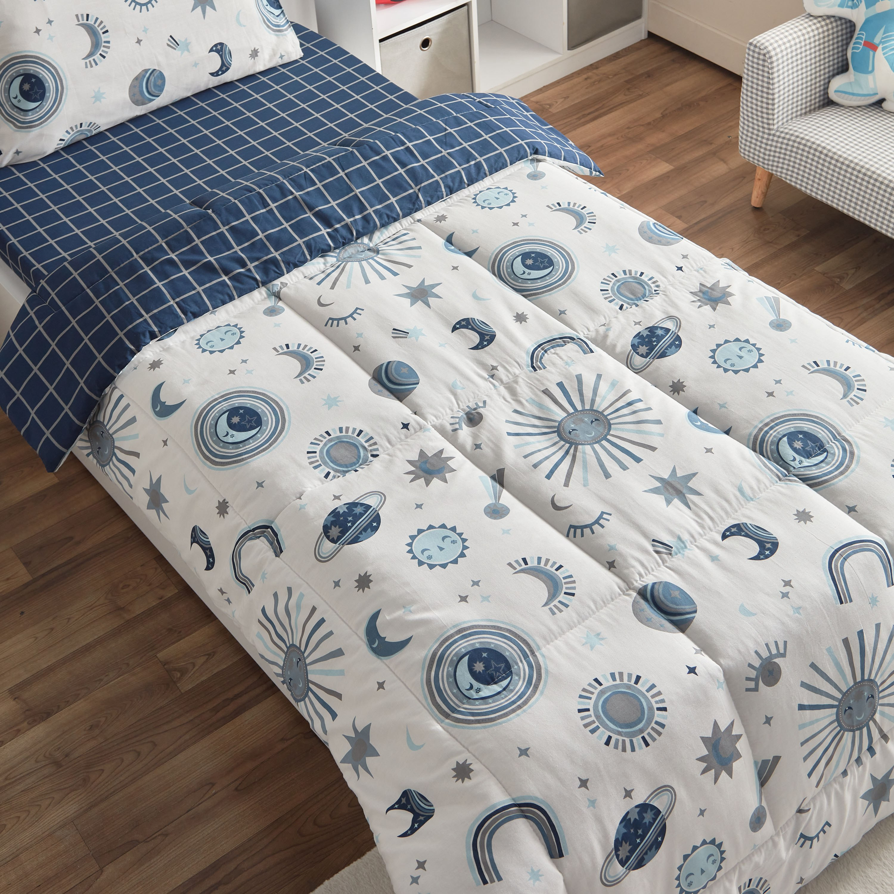 طقم لحاف قطن فردي 144 خيط - سيليستال كاباس من هاري - 135x220 سم-hbxhomeware-hbxkidsandyouth-image-4