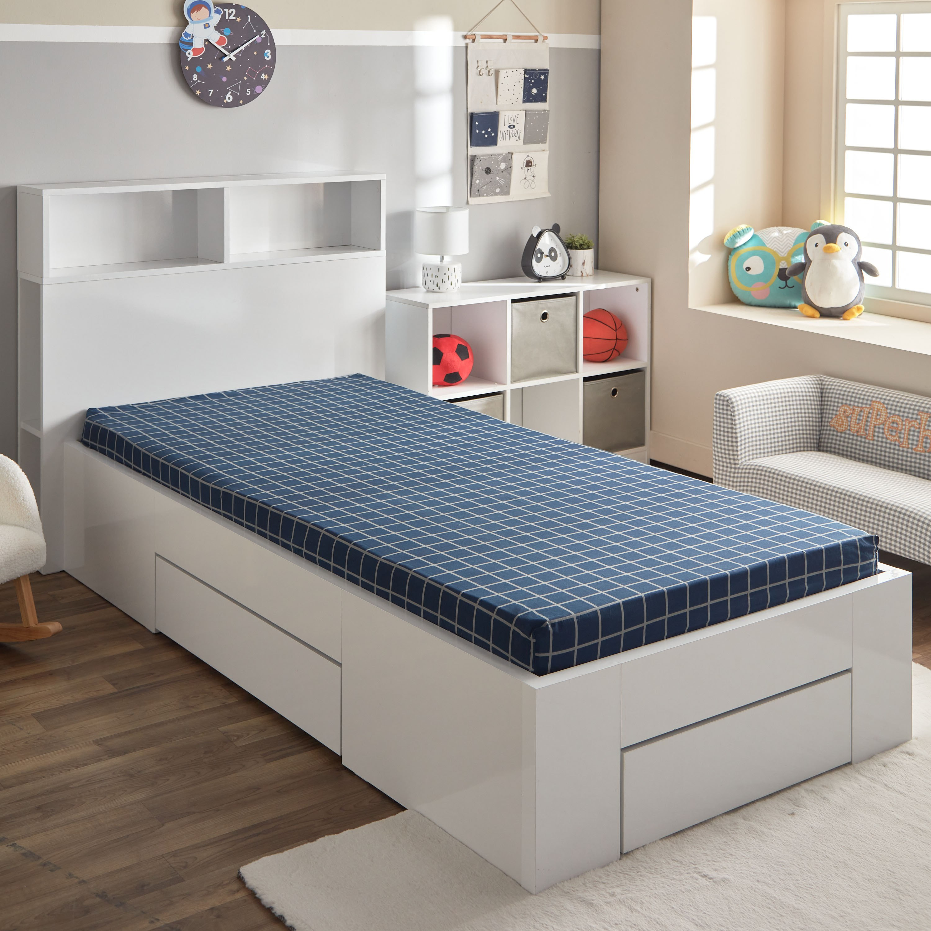 شرشف سرير فردي قطن سيليستال كاباس 144 خيط من هاري - 90x20+25 سم-hbxhomeware-hbxkidsandyouth-image-1