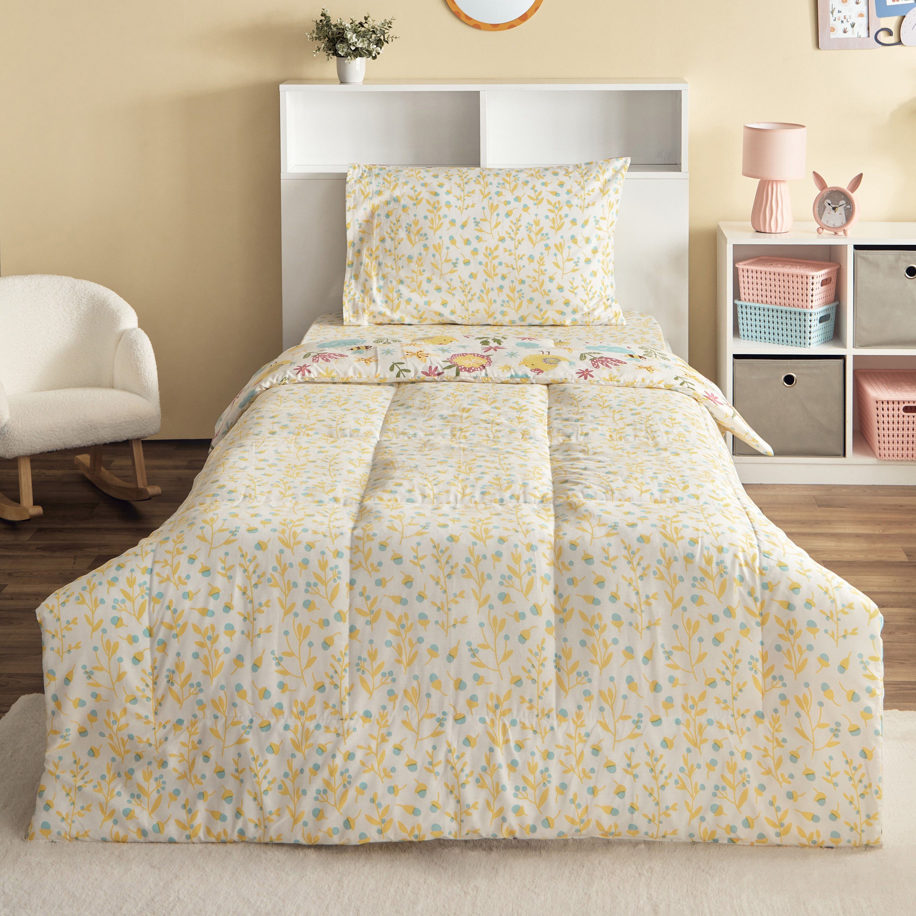 طقم لحاف فردي بلوم كاباس 144 خيط قطعتين من هيرميون - 135x220 سم-hbxhomeware-hbxkidsandyouth-image-3