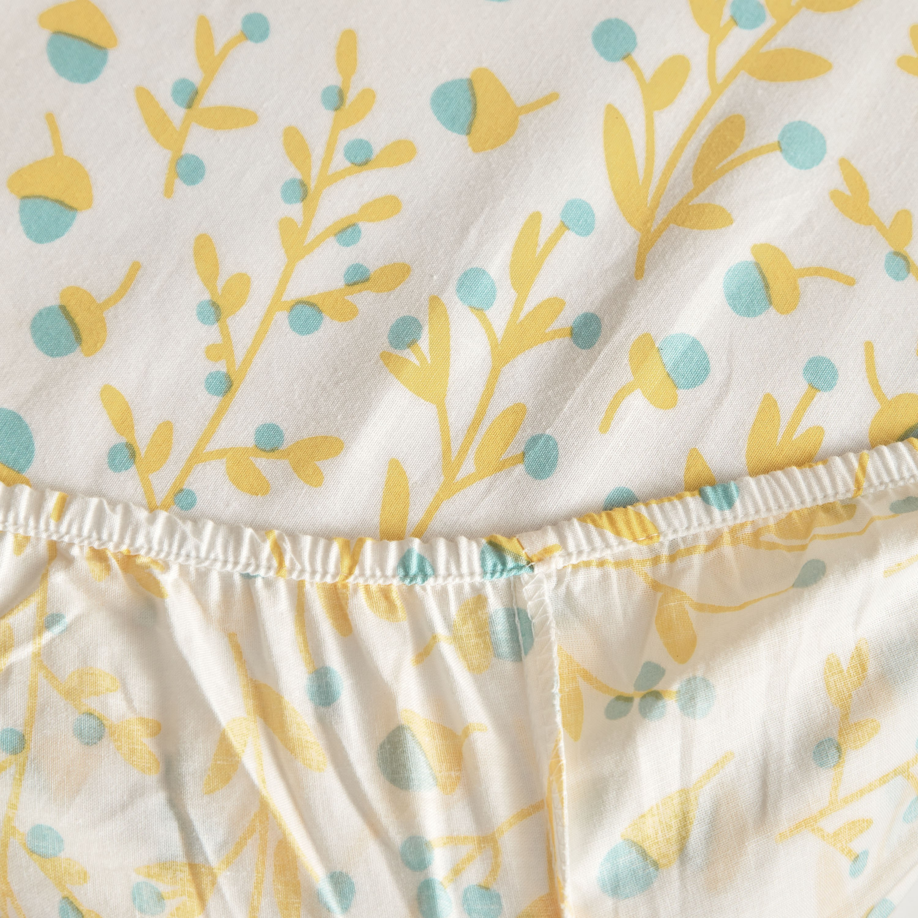 شرشف سرير فردي قطن بلوم كاباس 144 خيط من هرميون - 90x200+25 سم-hbxhomeware-hbxkidsandyouth-image-6