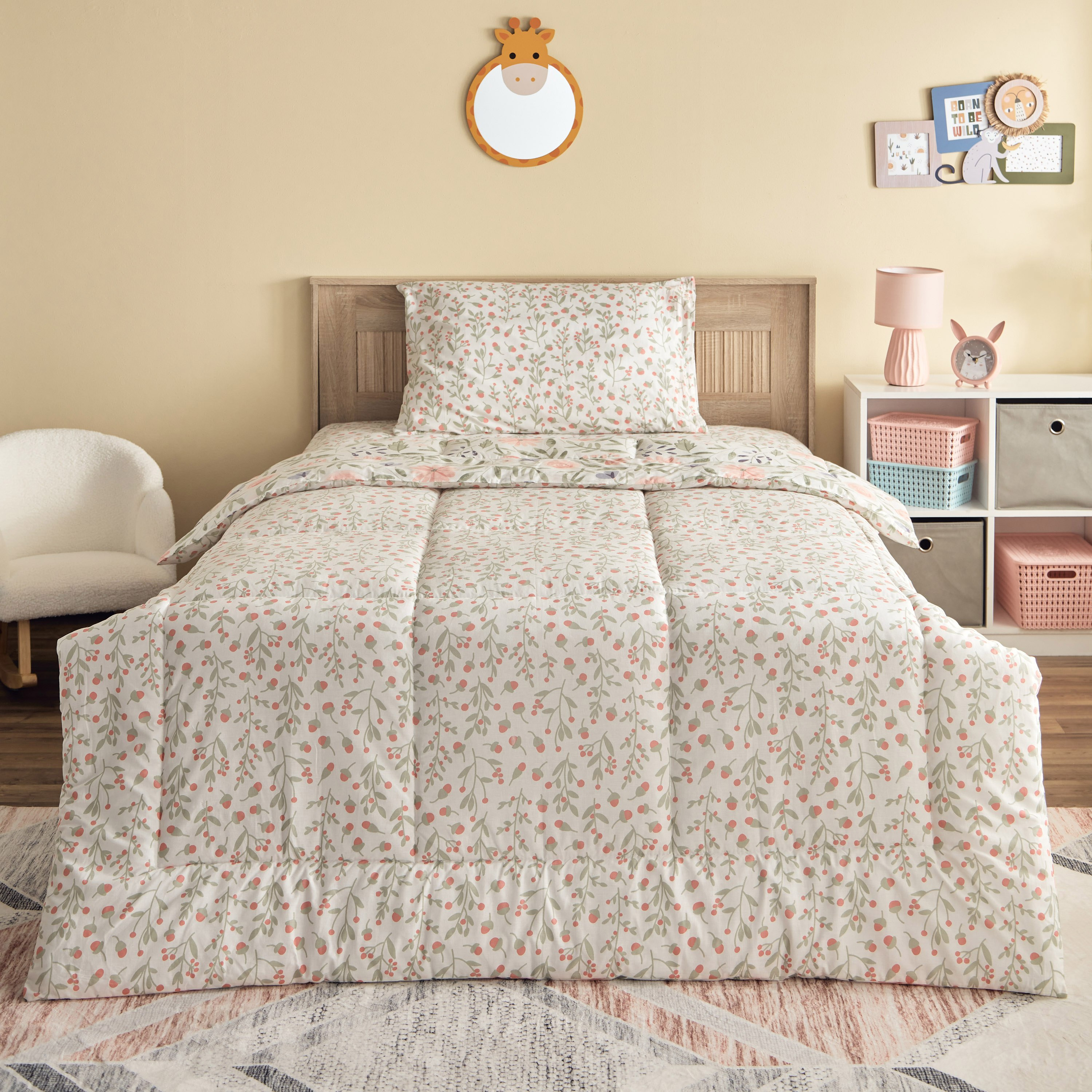 شرشف مطاطي قطني مزدوج من هرميون قطعتين 144 خيط -160x220  سم-hbxhomeware-hbxkidsandyouth-image-3